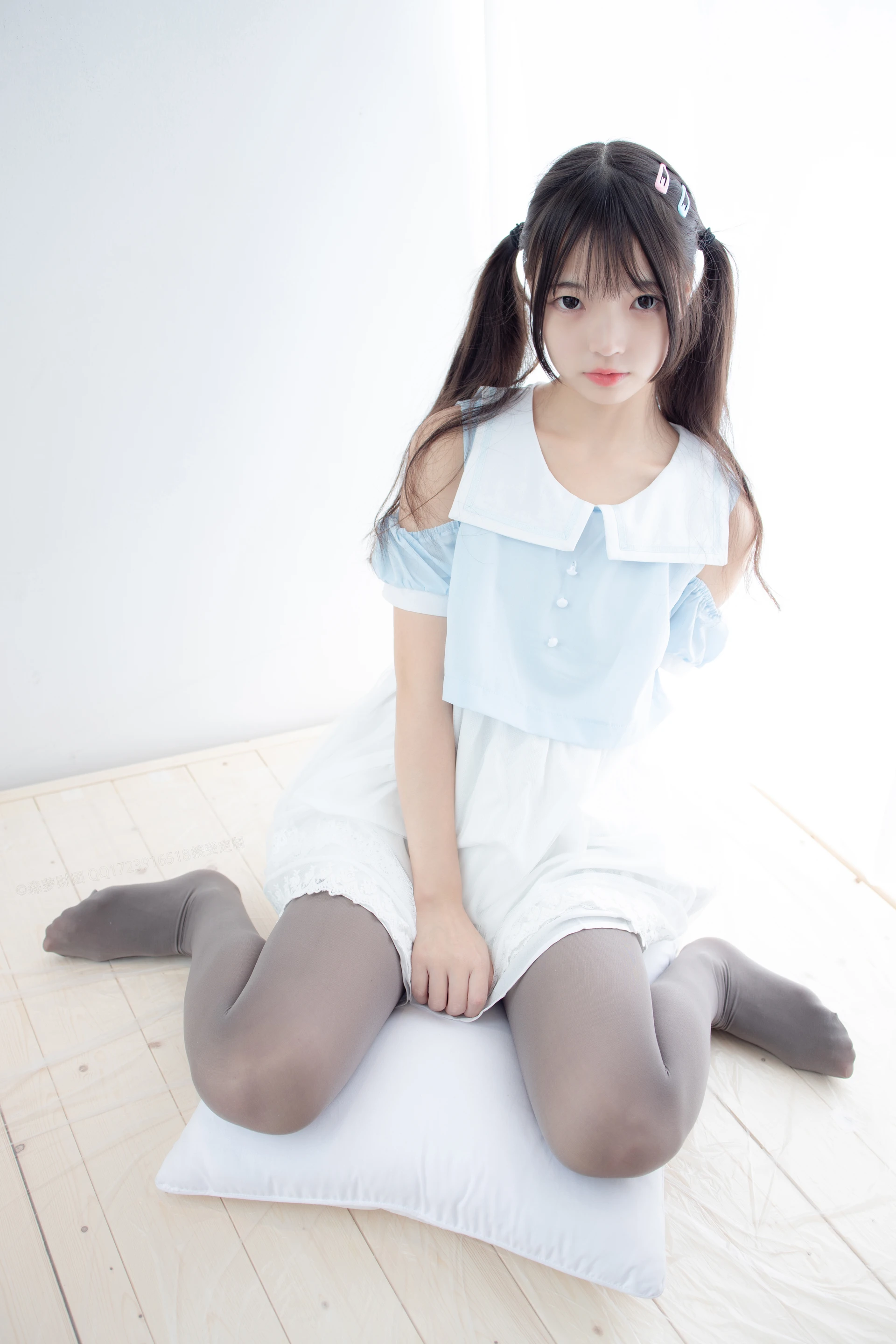 森萝财团 X-054 [86P1V-1.96G]可爱, 森萝财团, 美腿, 黑丝