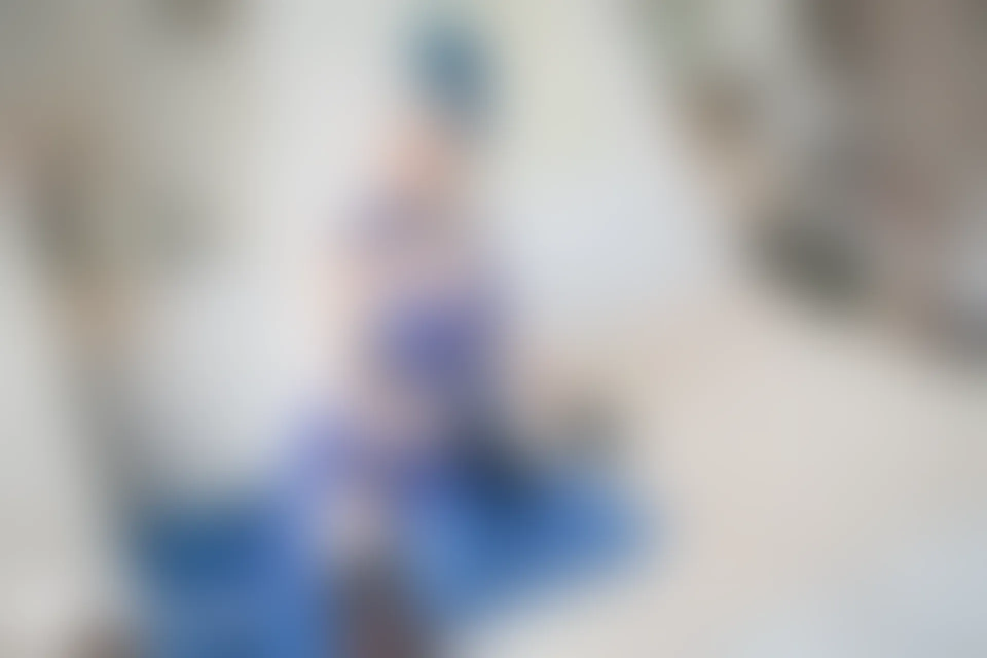 D60.005 兔玩映画 光辉蓝色礼服 [40P-622MB]