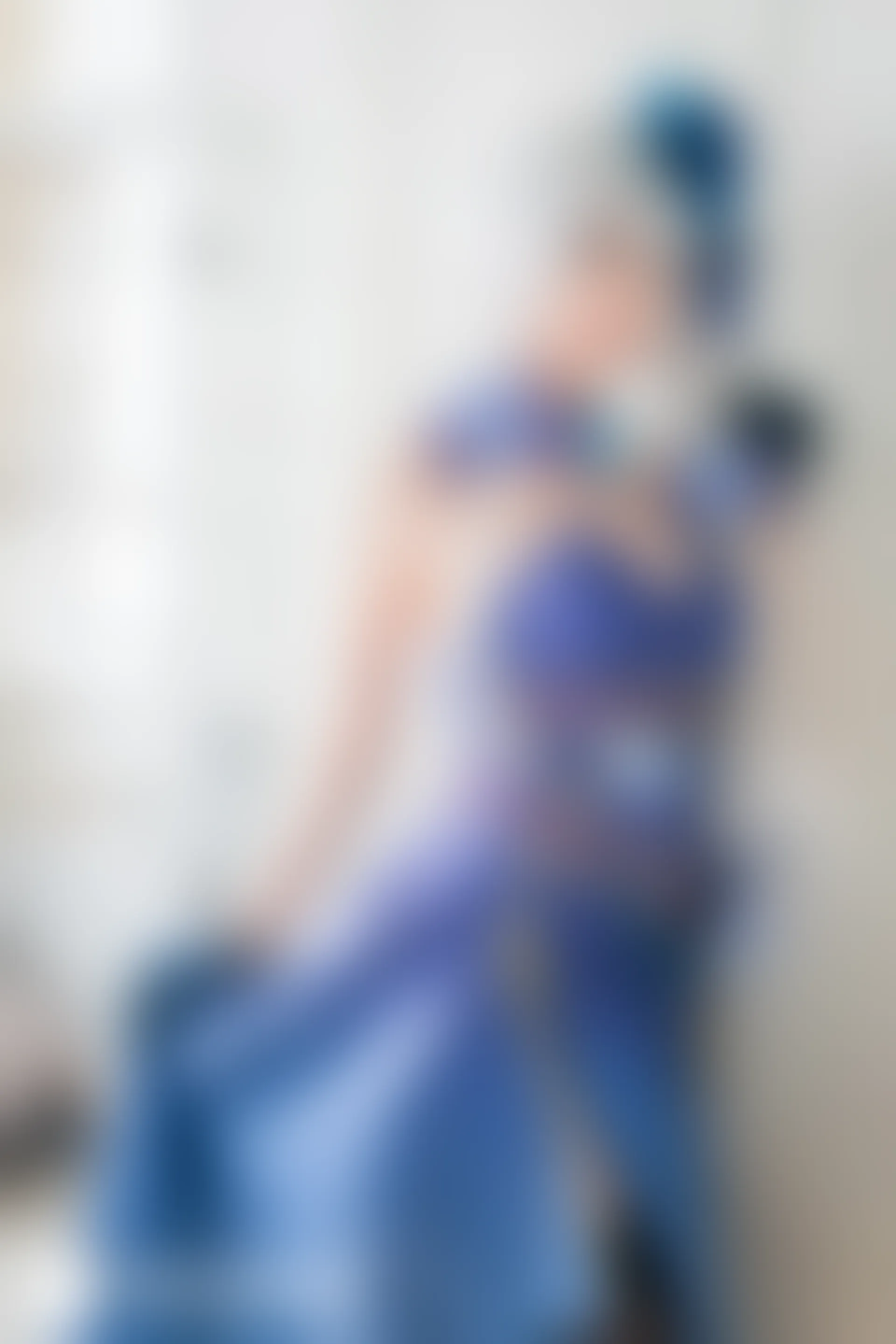 D60.005 兔玩映画 光辉蓝色礼服 [40P-622MB]