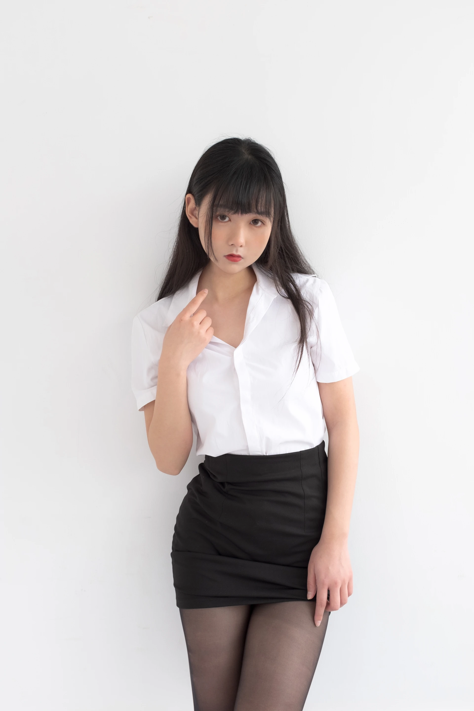 少女秩序 EX.08 燕麦 黑丝湿身OL制服 [60P-813MB]OL制服, 少女秩序, 美腿, 美足, 黑丝