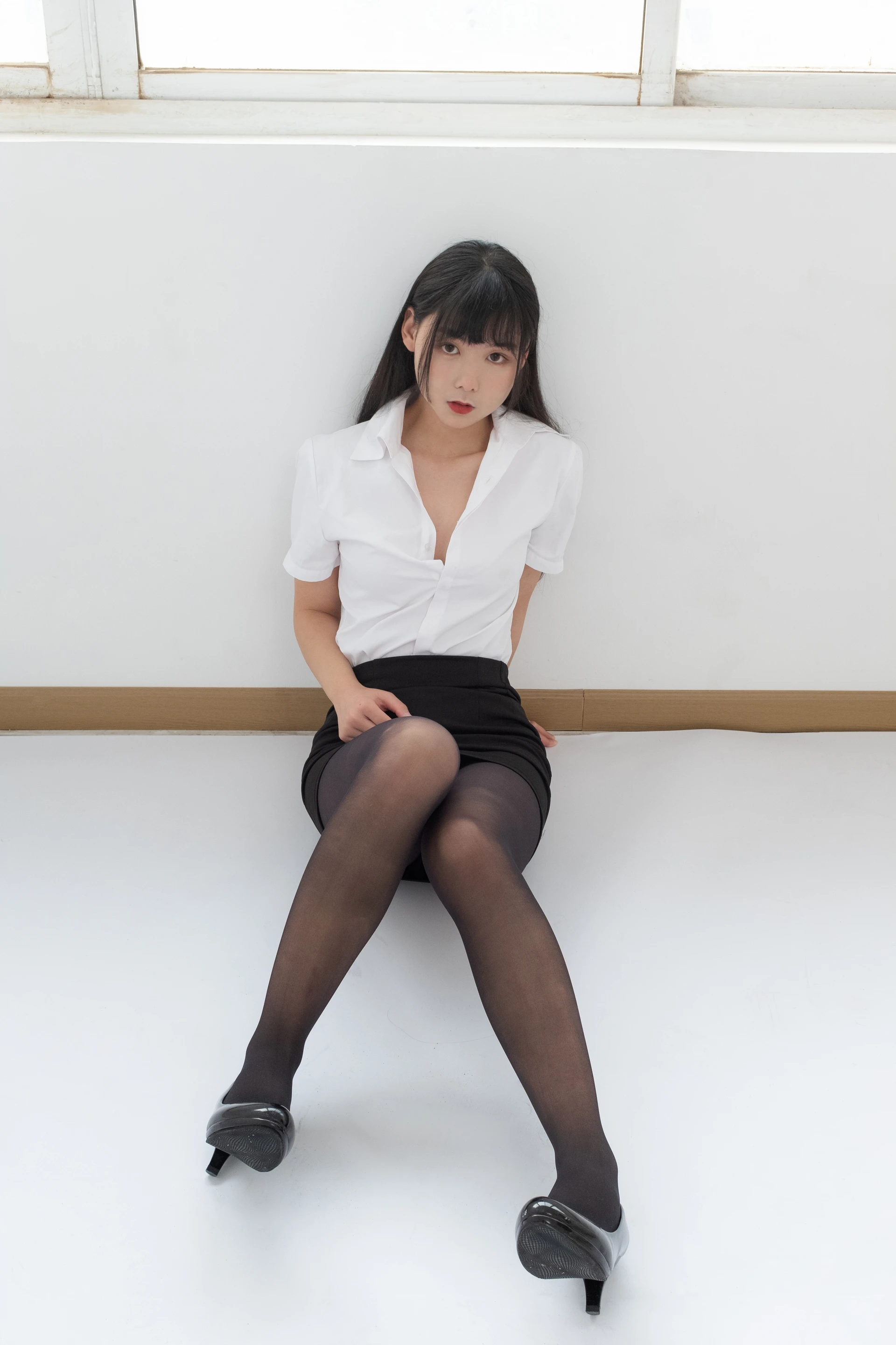 少女秩序 EX.08 燕麦 黑丝湿身OL制服 [60P-813MB]OL制服, 少女秩序, 美腿, 美足, 黑丝