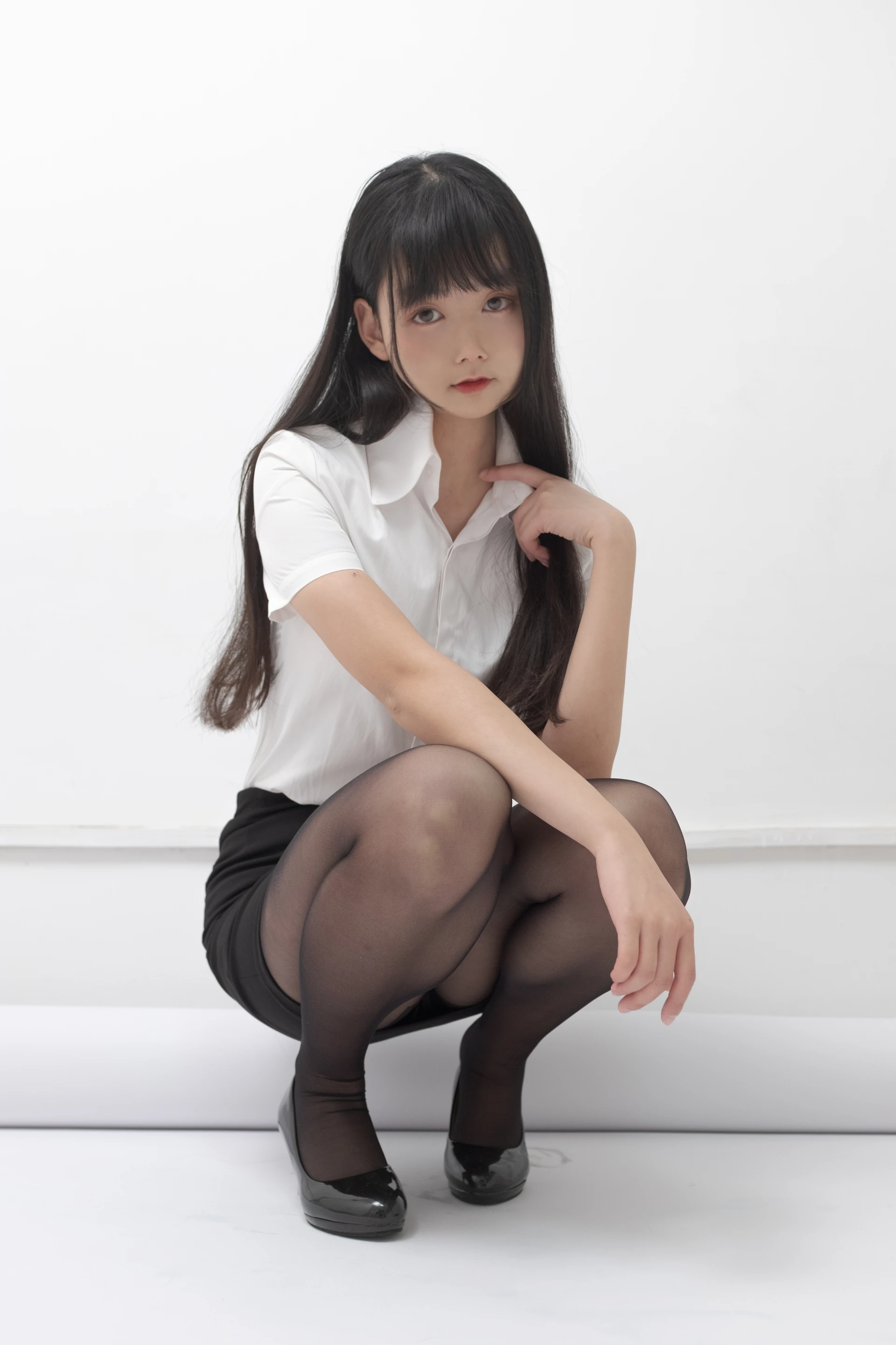 少女秩序 EX.08 燕麦 黑丝湿身OL制服 [60P-813MB]OL制服, 少女秩序, 美腿, 美足, 黑丝