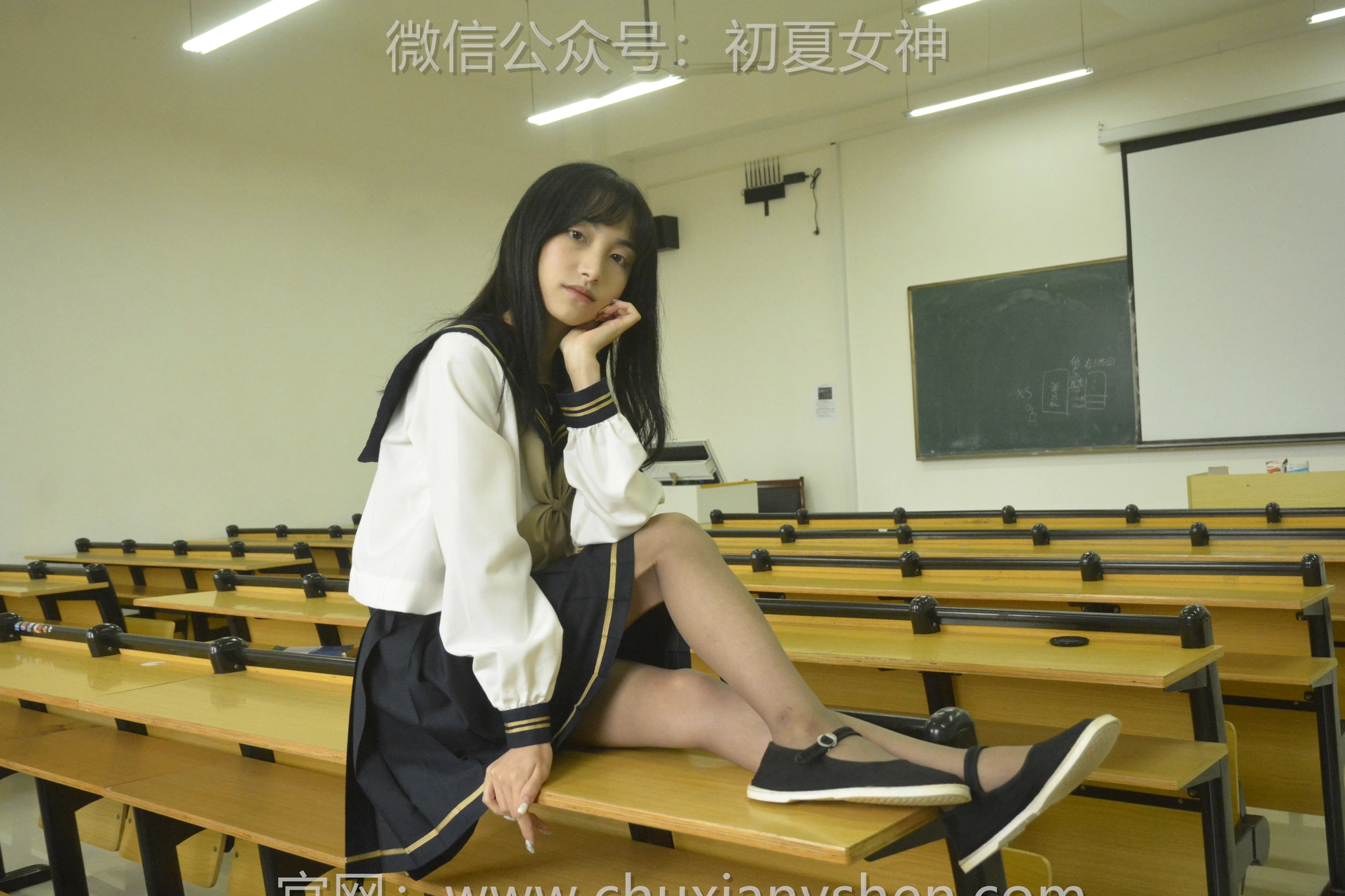初夏女神 NO.100 柒柒 海军服[140P+1V／4.87GB]