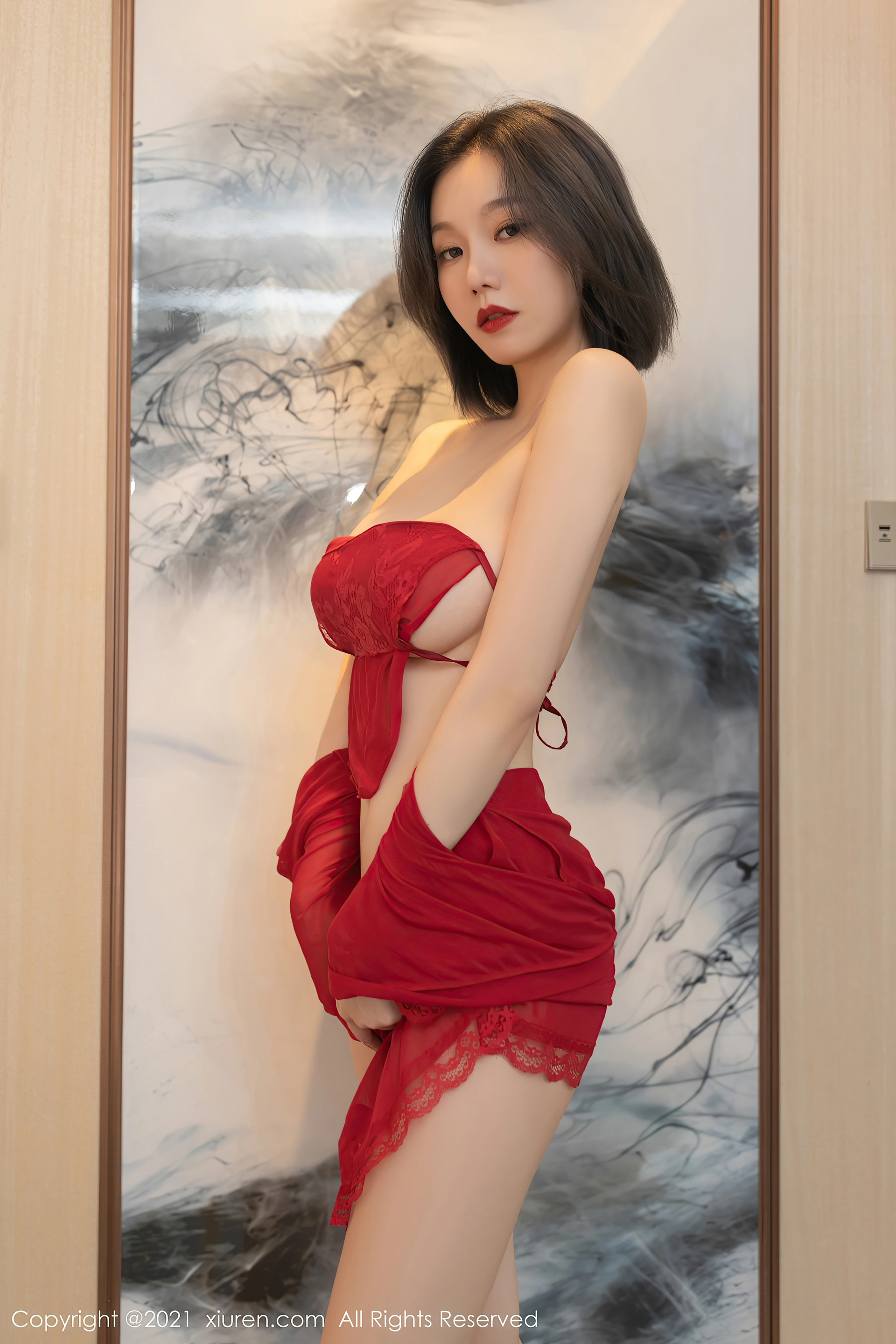 XiuRen秀人网 2021.11.02 No.4156 安然Maleah 成都旅拍[79+1P 774MB]
