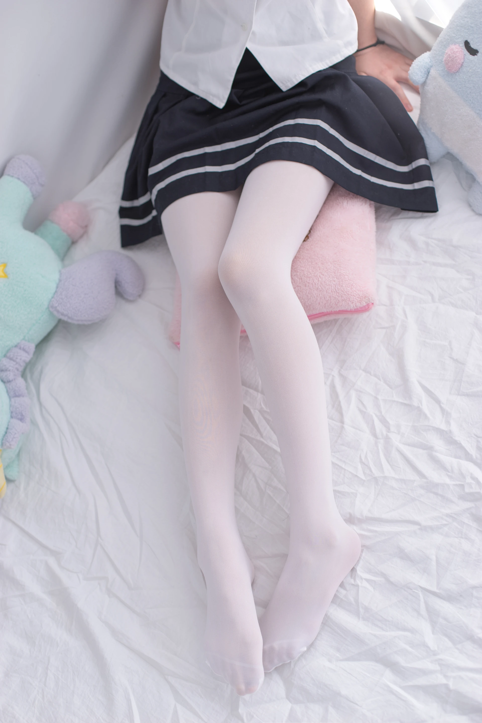 轻兰映画 VOL.008 [47P-281M]白丝, 美腿, 美足, 轻兰映画