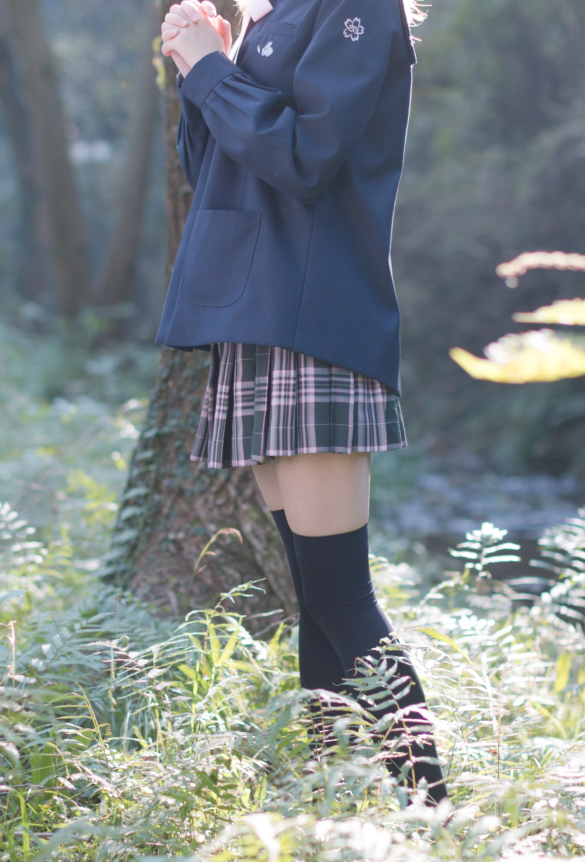 轻兰映画 VOL.002 [44P-362M]白丝, 美腿, 轻兰映画, 黑丝