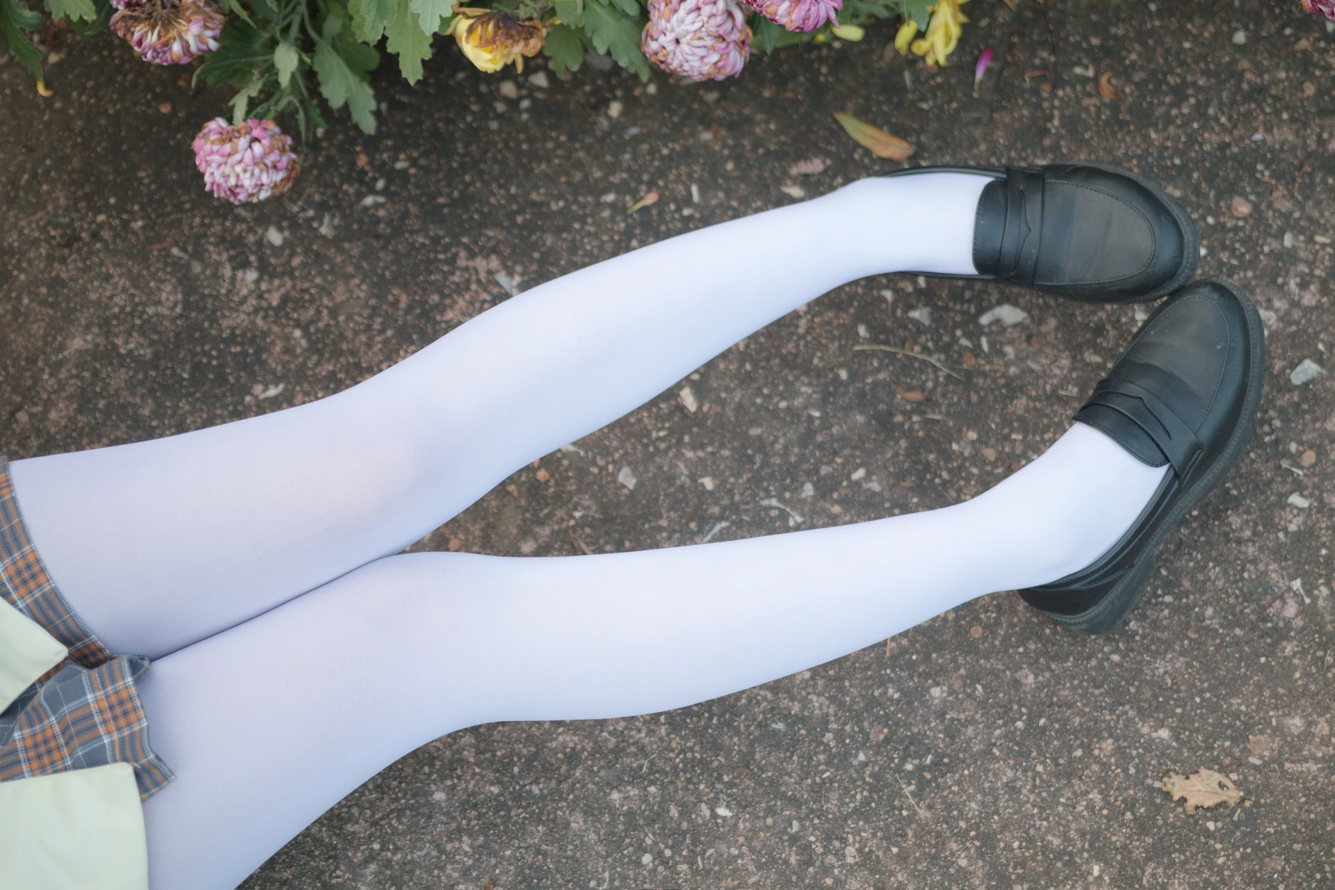 轻兰映画 VOL.002 [44P-362M]白丝, 美腿, 轻兰映画, 黑丝