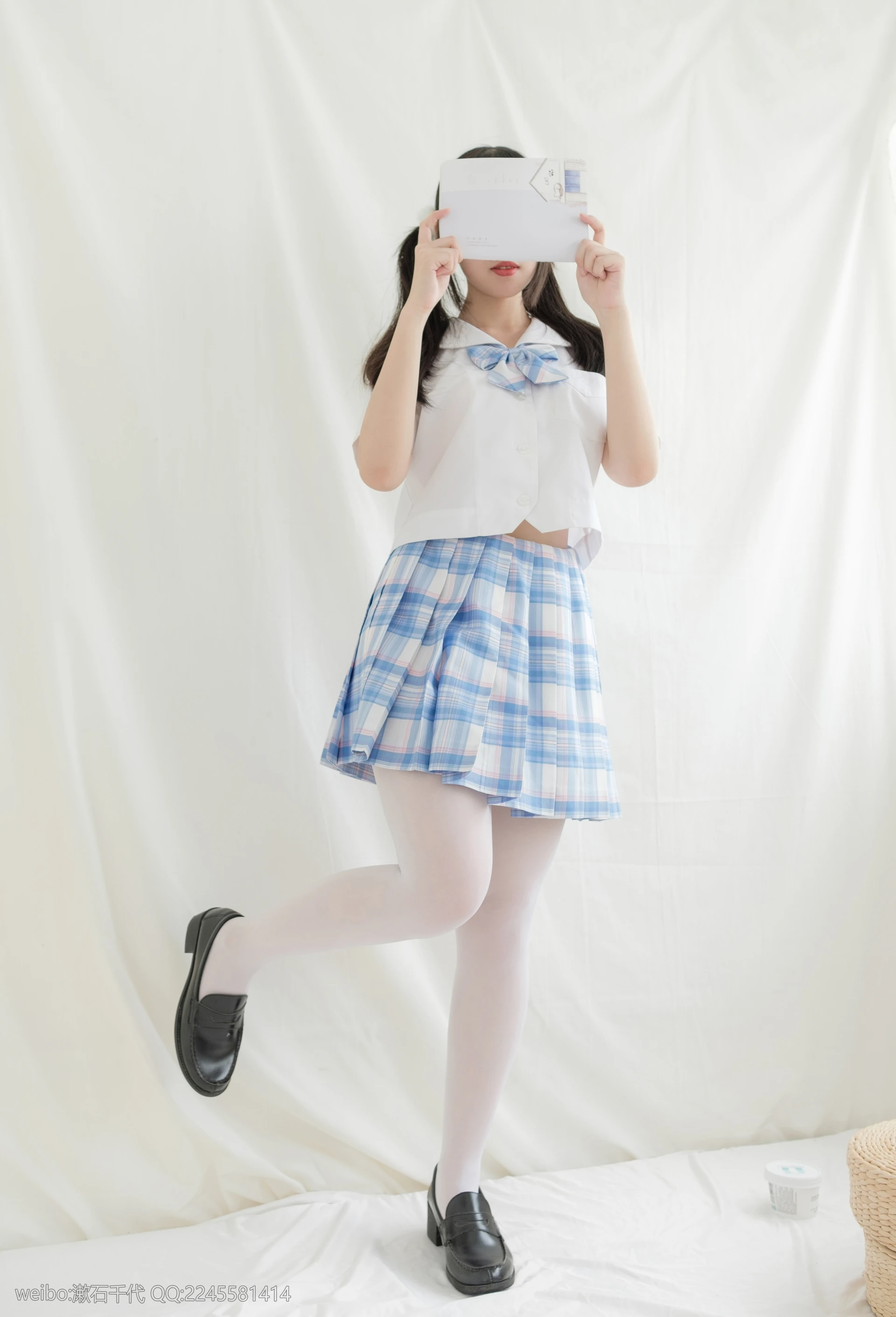 轻兰映画 HANA.001 双马尾白丝JK制服 [65P-402.8MB]JK, JK制服, 双马尾, 白丝, 美腿, 美足, 轻兰映画