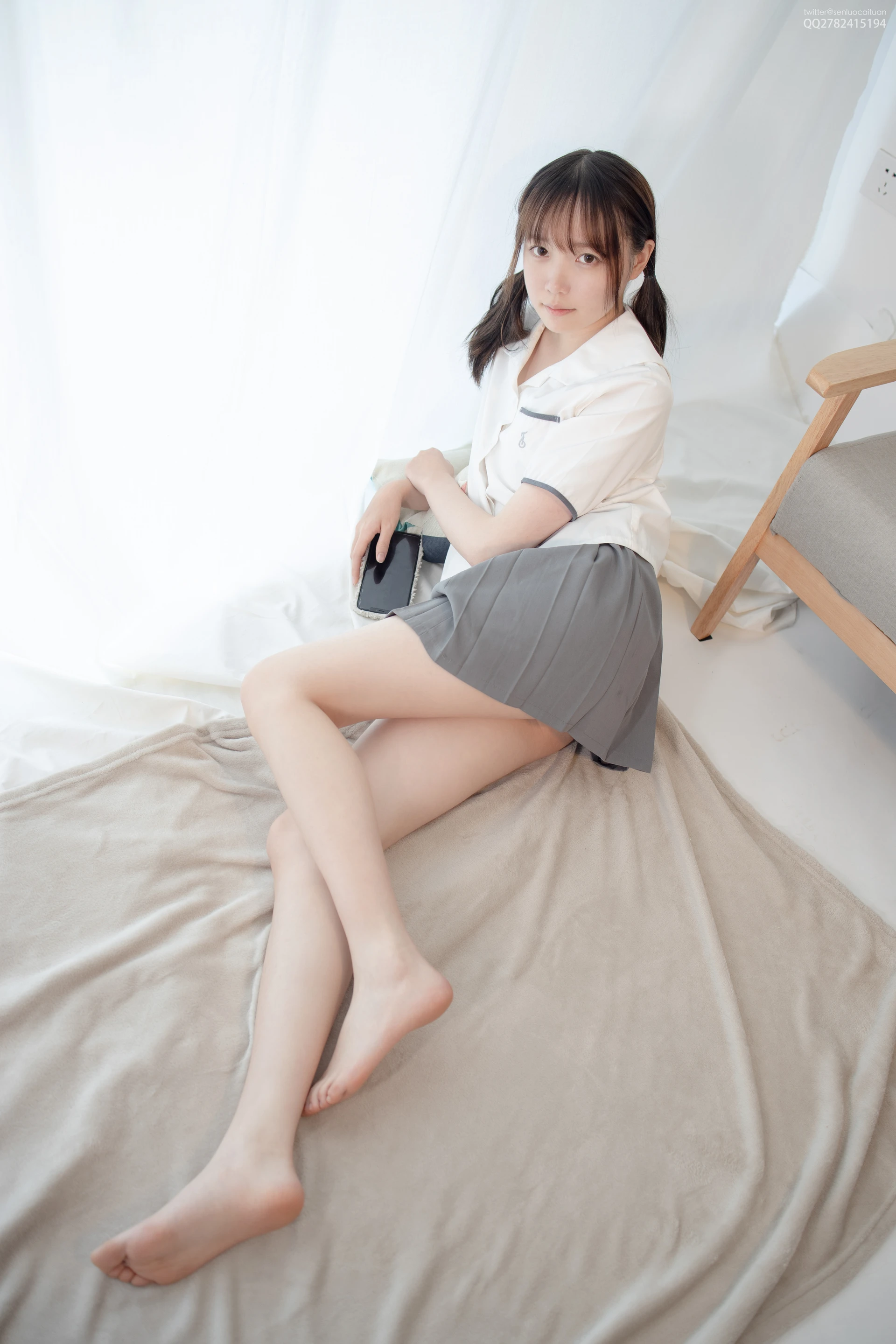 JKFUN-百圆定制 1.5-1 Aika [69P-783M]Aika, JKFUN, 森萝财团, 美腿, 美足