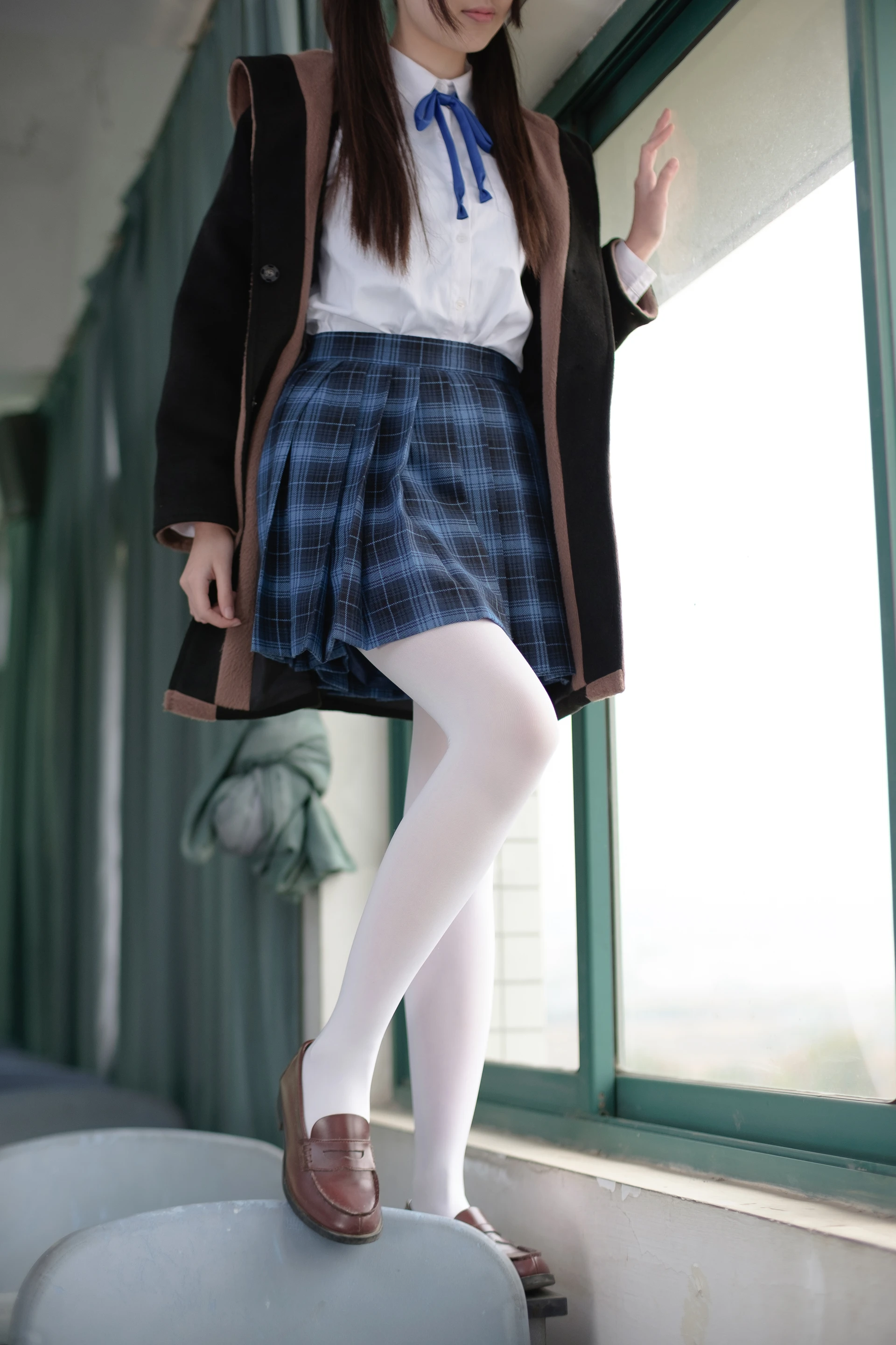 森萝财团 R15-044 [94P-595M]学生装, 森萝财团, 白丝, 美腿