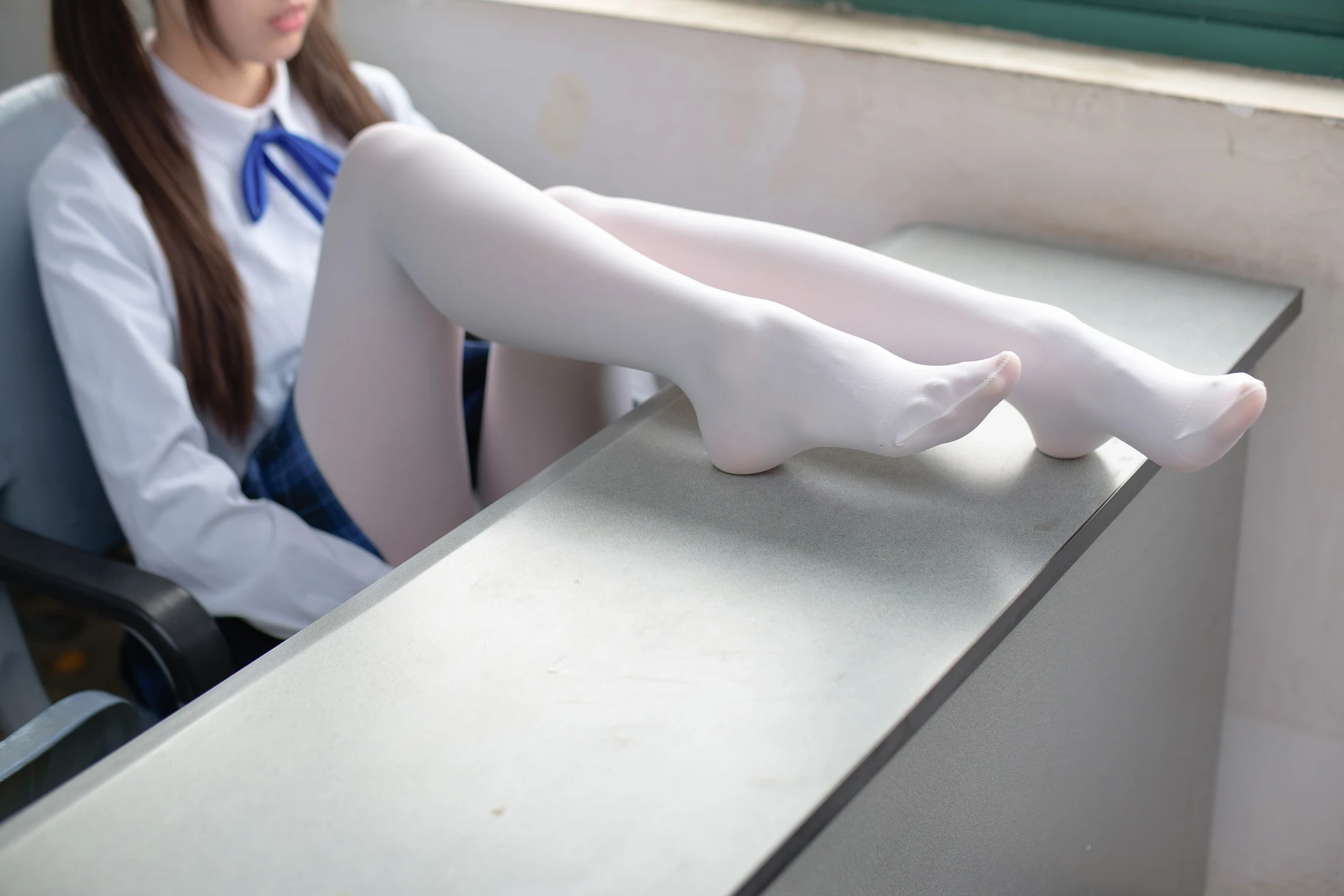 森萝财团 R15-044 [94P-595M]学生装, 森萝财团, 白丝, 美腿
