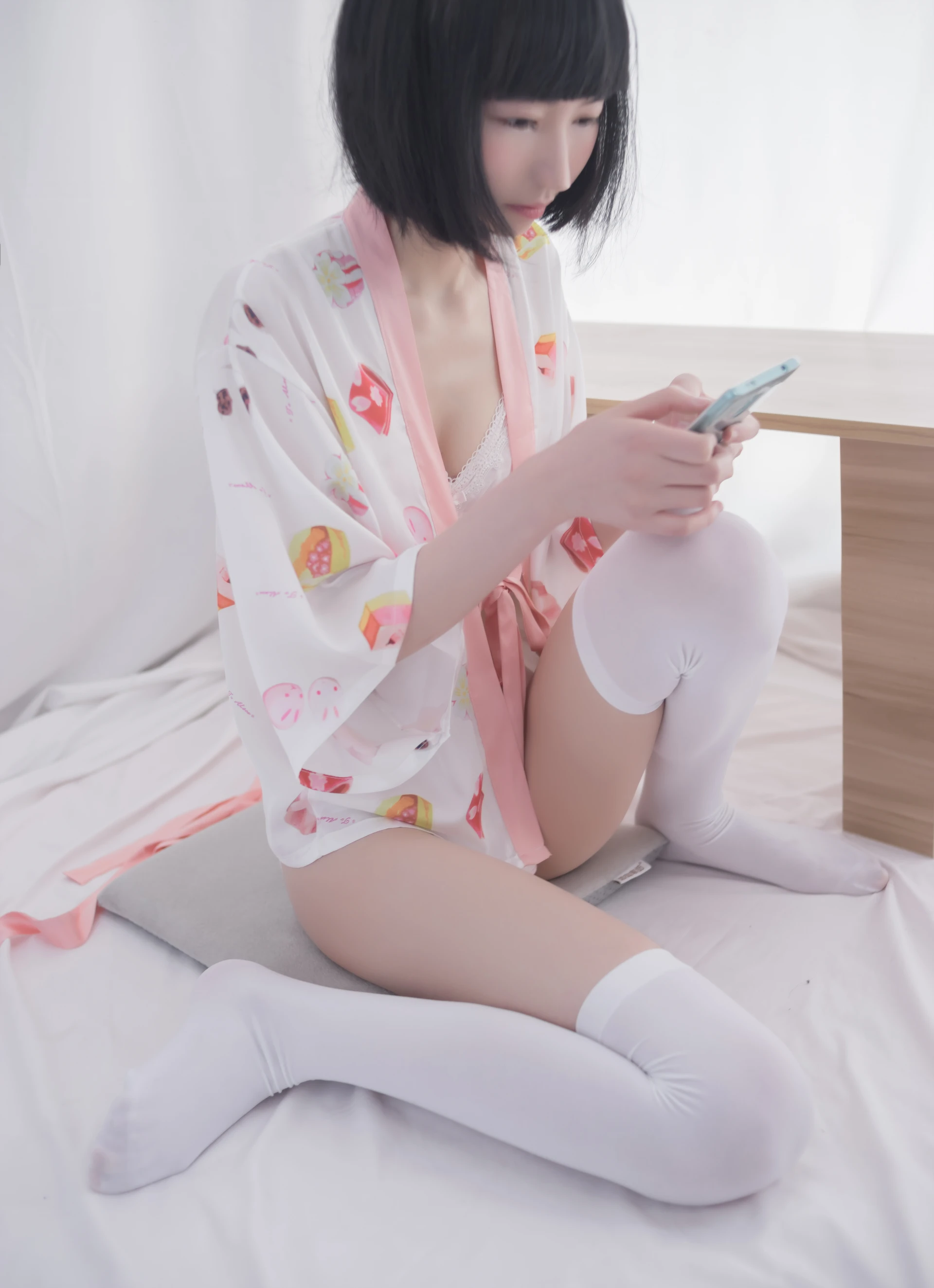 轻兰映画 SPL.004 [60P1V-506M]白丝, 美腿, 轻兰映画