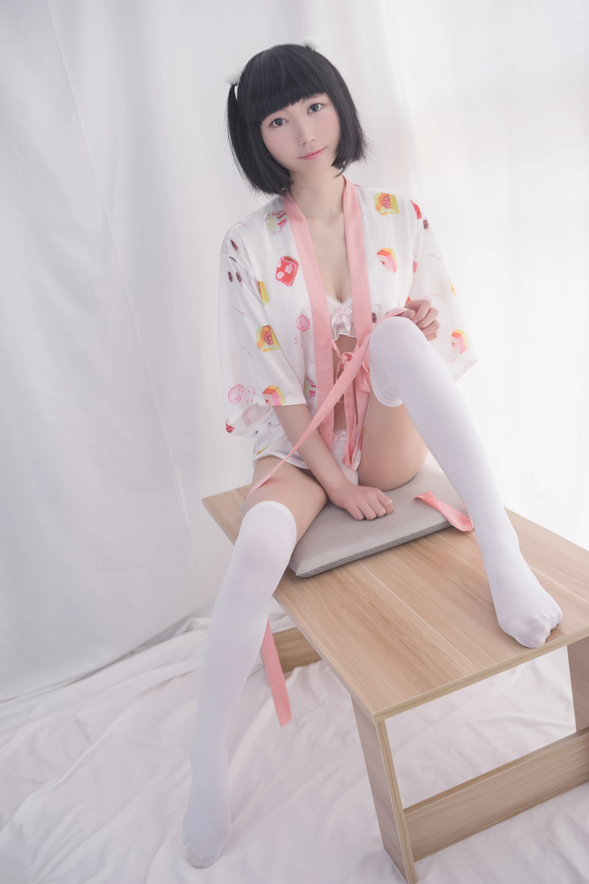 轻兰映画 SPL.004 [60P1V-506M]白丝, 美腿, 轻兰映画