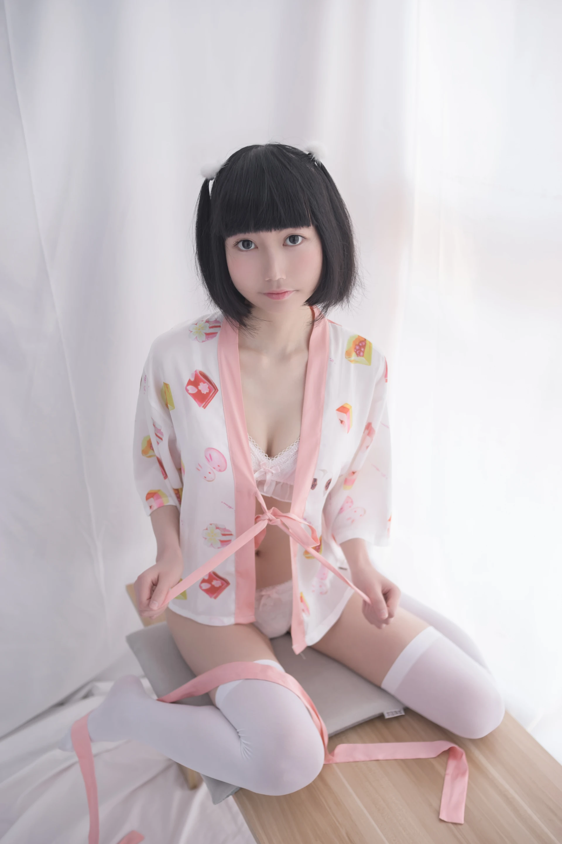 轻兰映画 SPL.004 [60P1V-506M]白丝, 美腿, 轻兰映画