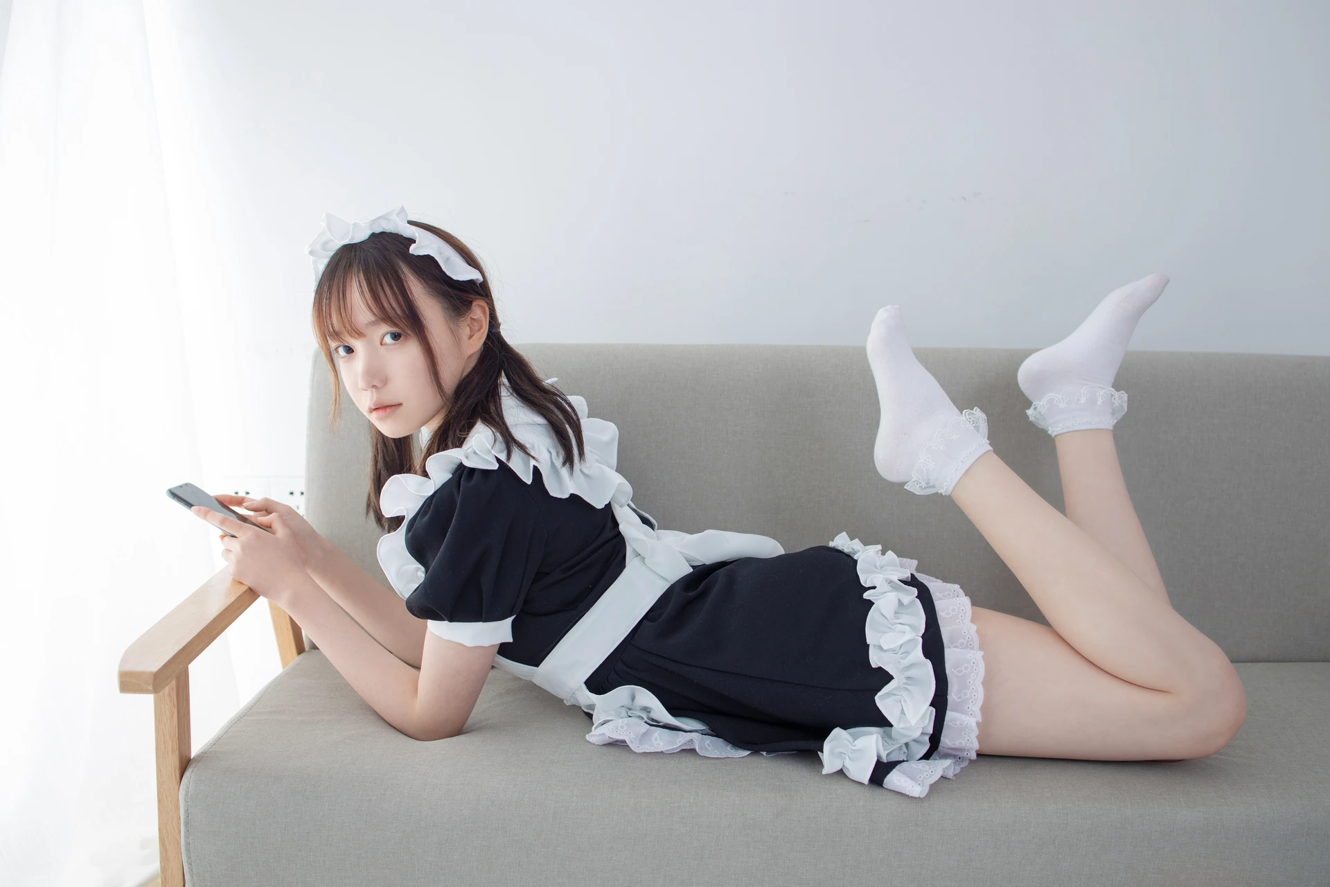 JKFUN-百圆定制 2-2 Aika [32P1V-2.06G]Aika, JKFUN, 可爱, 女仆装, 森萝财团, 美腿