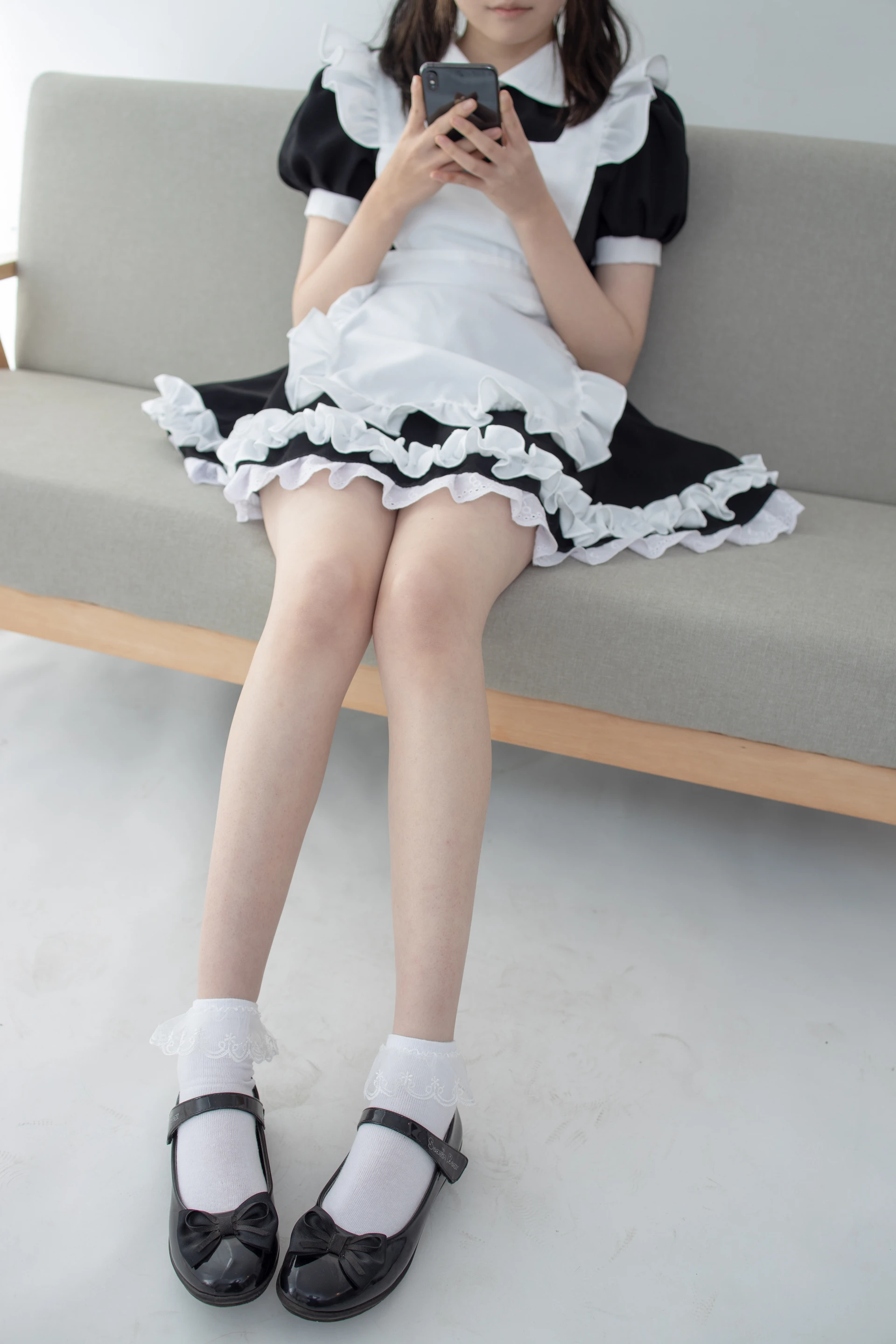 JKFUN-百圆定制 2-2 Aika [32P1V-2.06G]Aika, JKFUN, 可爱, 女仆装, 森萝财团, 美腿