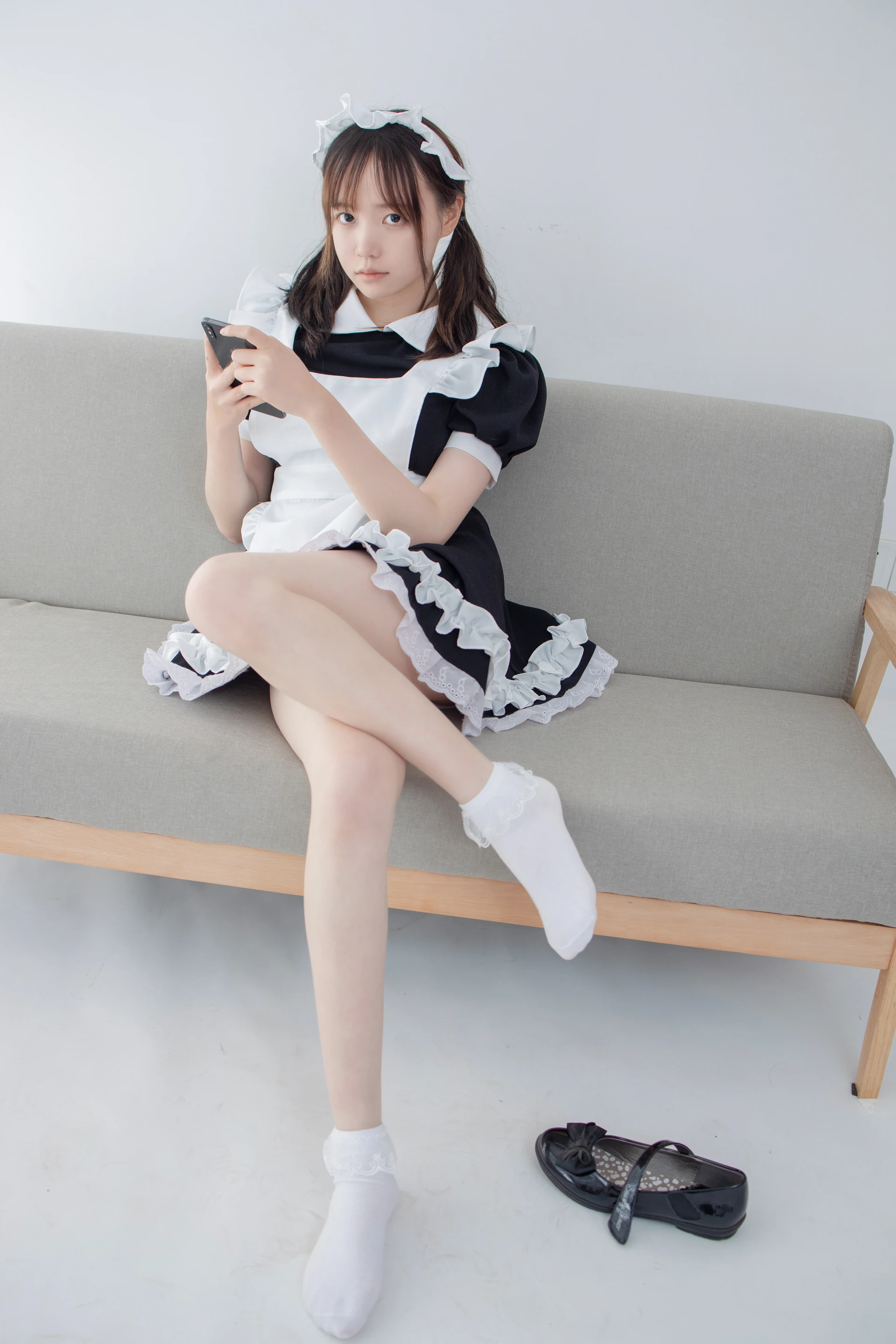 JKFUN-百圆定制 2-2 Aika [32P1V-2.06G]Aika, JKFUN, 可爱, 女仆装, 森萝财团, 美腿