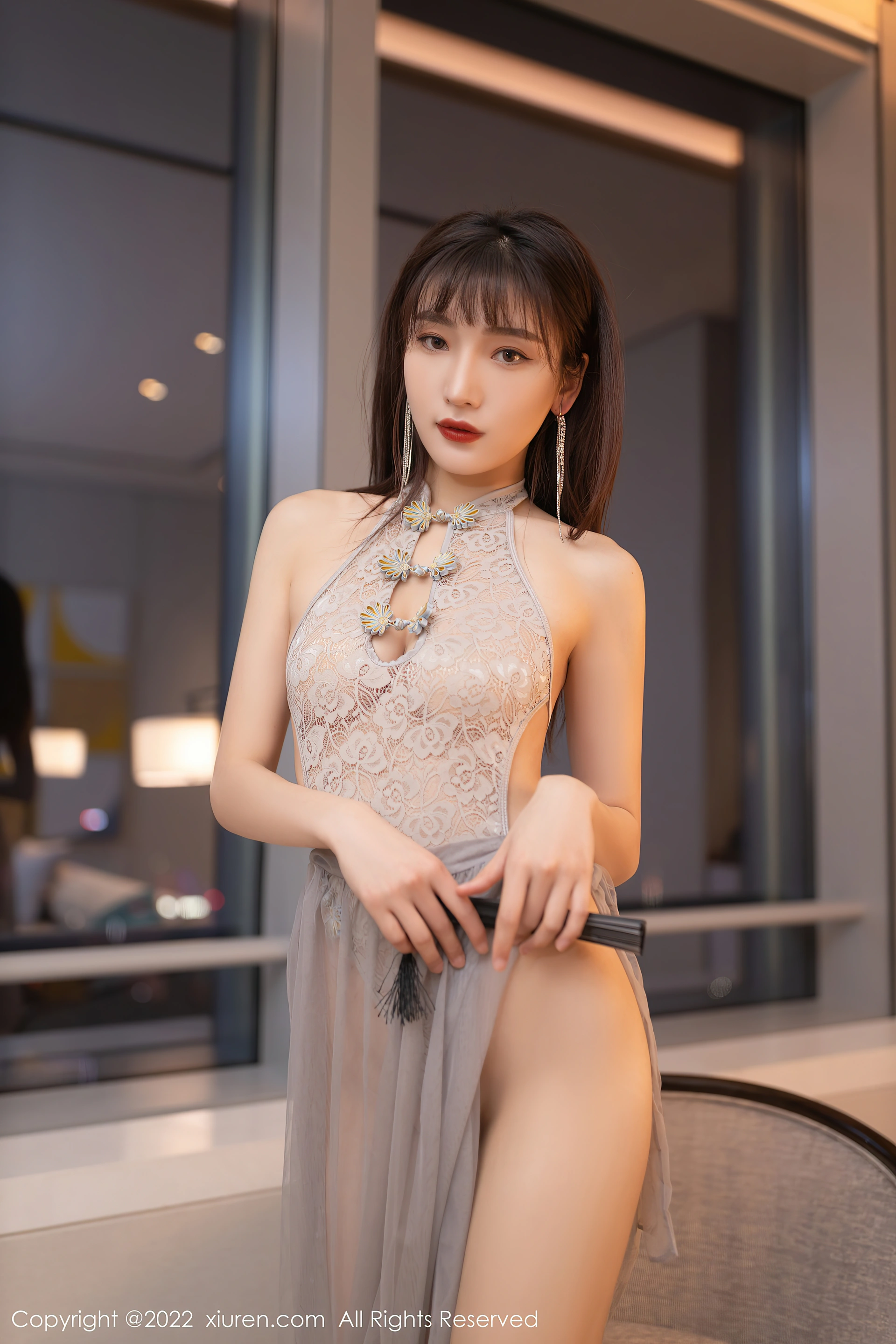 XiuRen秀人网 2022.02.16 No.4592 陆萱萱 长裙美腿[79+1P 795MB]