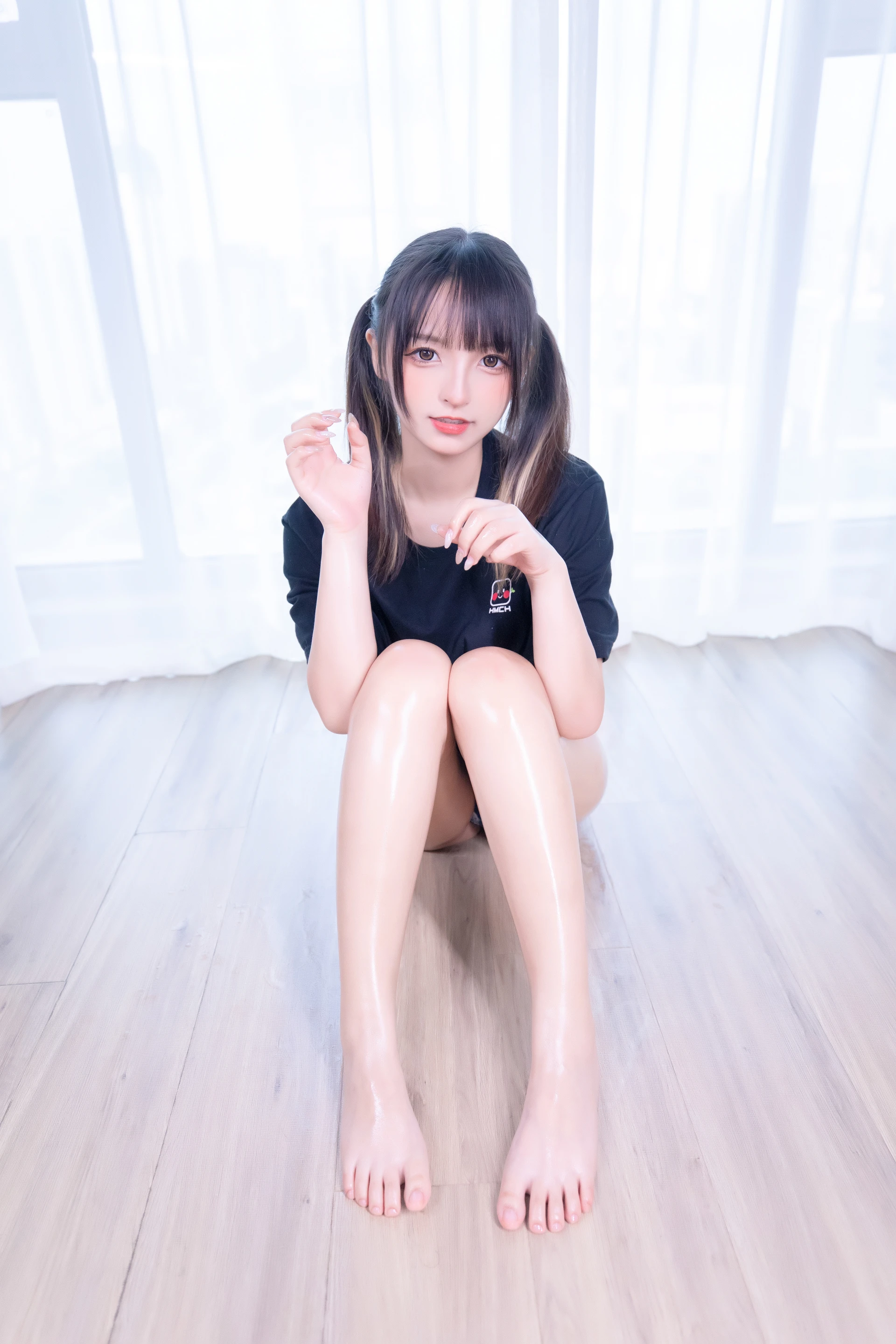 神楽坂真冬 第三季 序号31：牛仔裤女孩《牛仔狂热》 [150P2V-802MB]内衣, 双马尾, 白丝, 神楽坂真冬, 美腿, 美足, 肉丝