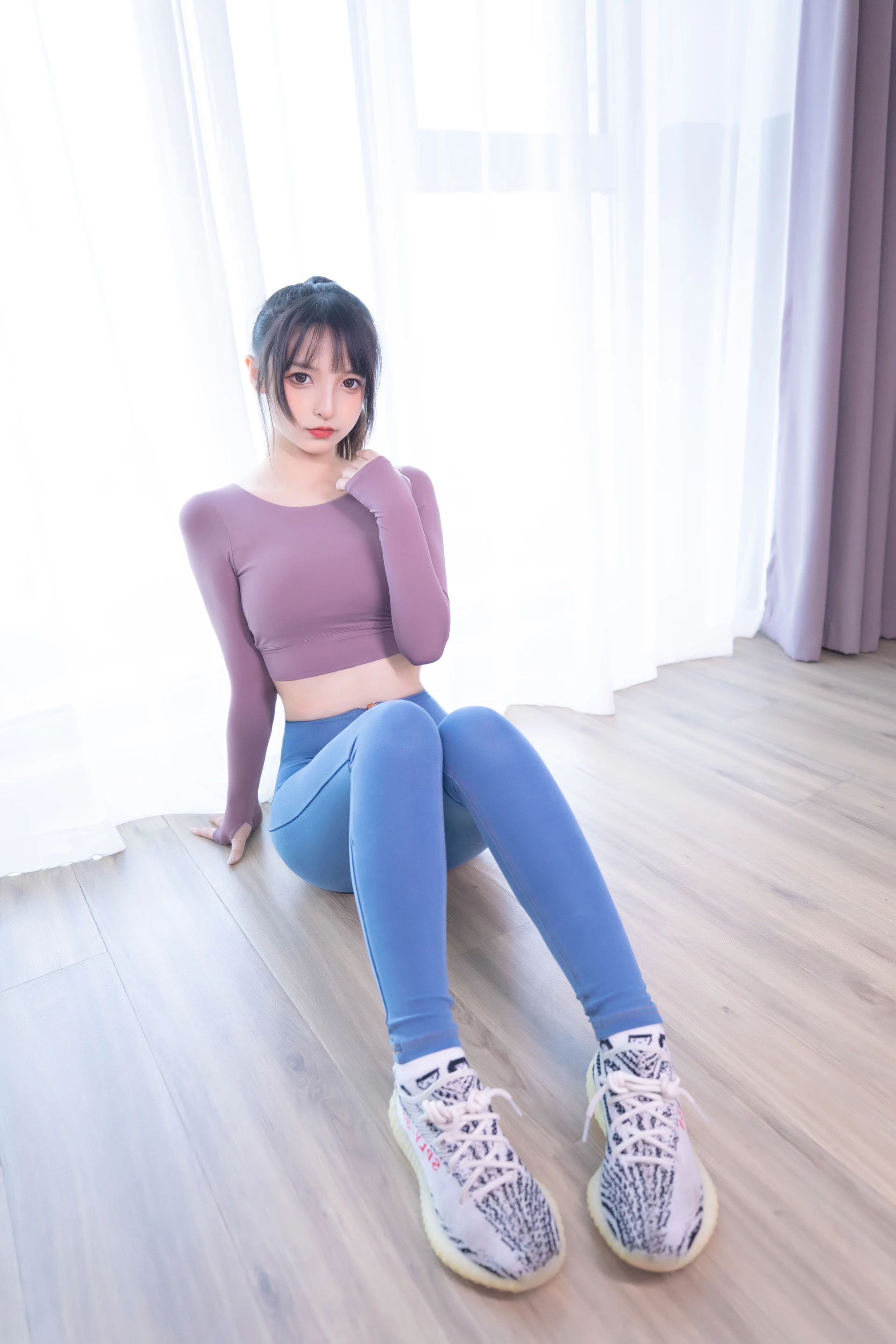 神楽坂真冬 第三季 序号31：牛仔裤女孩《牛仔狂热》 [150P2V-802MB]内衣, 双马尾, 白丝, 神楽坂真冬, 美腿, 美足, 肉丝