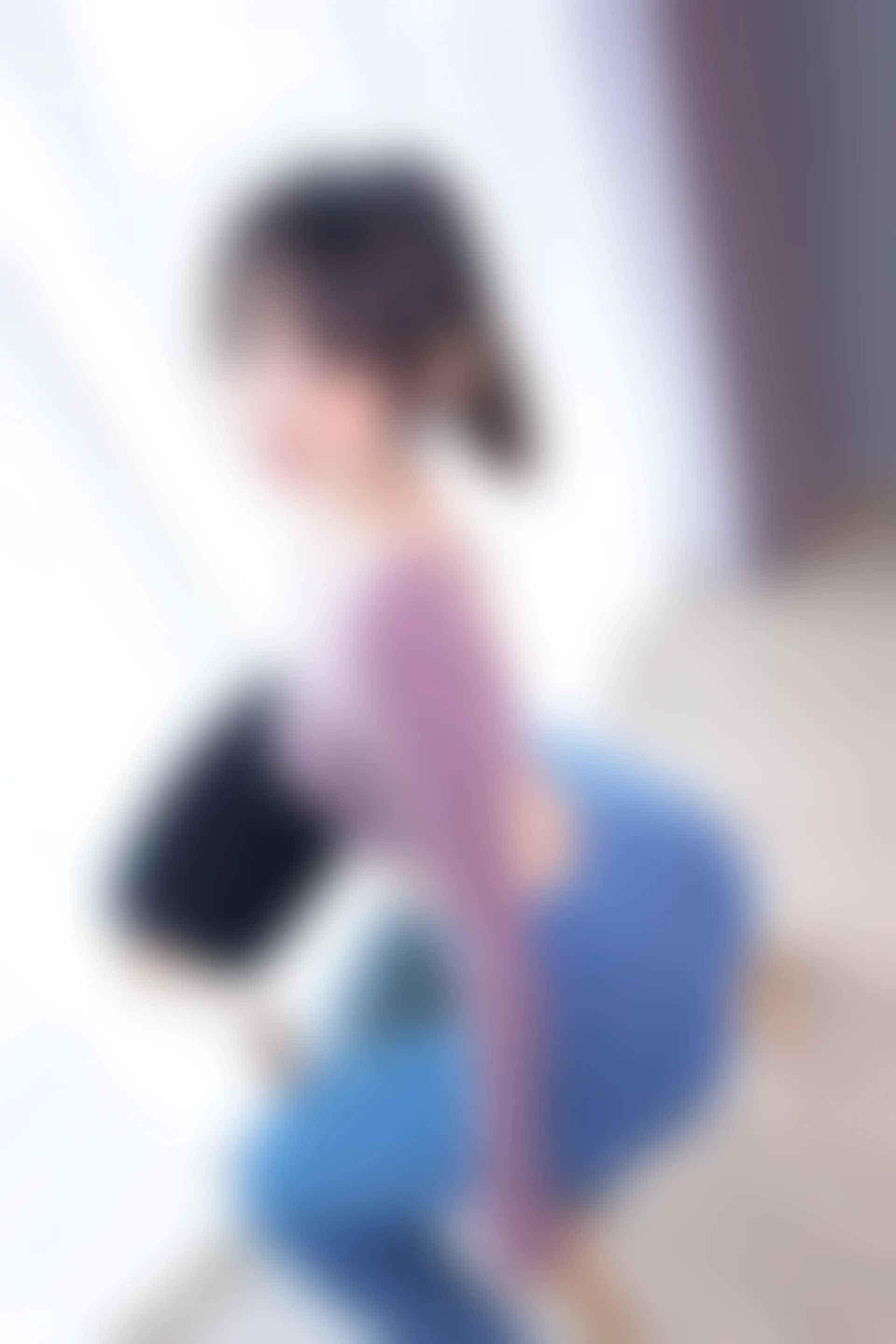 神楽坂真冬 第三季 序号31：牛仔裤女孩《牛仔狂热》 [150P2V-802MB]内衣, 双马尾, 白丝, 神楽坂真冬, 美腿, 美足, 肉丝