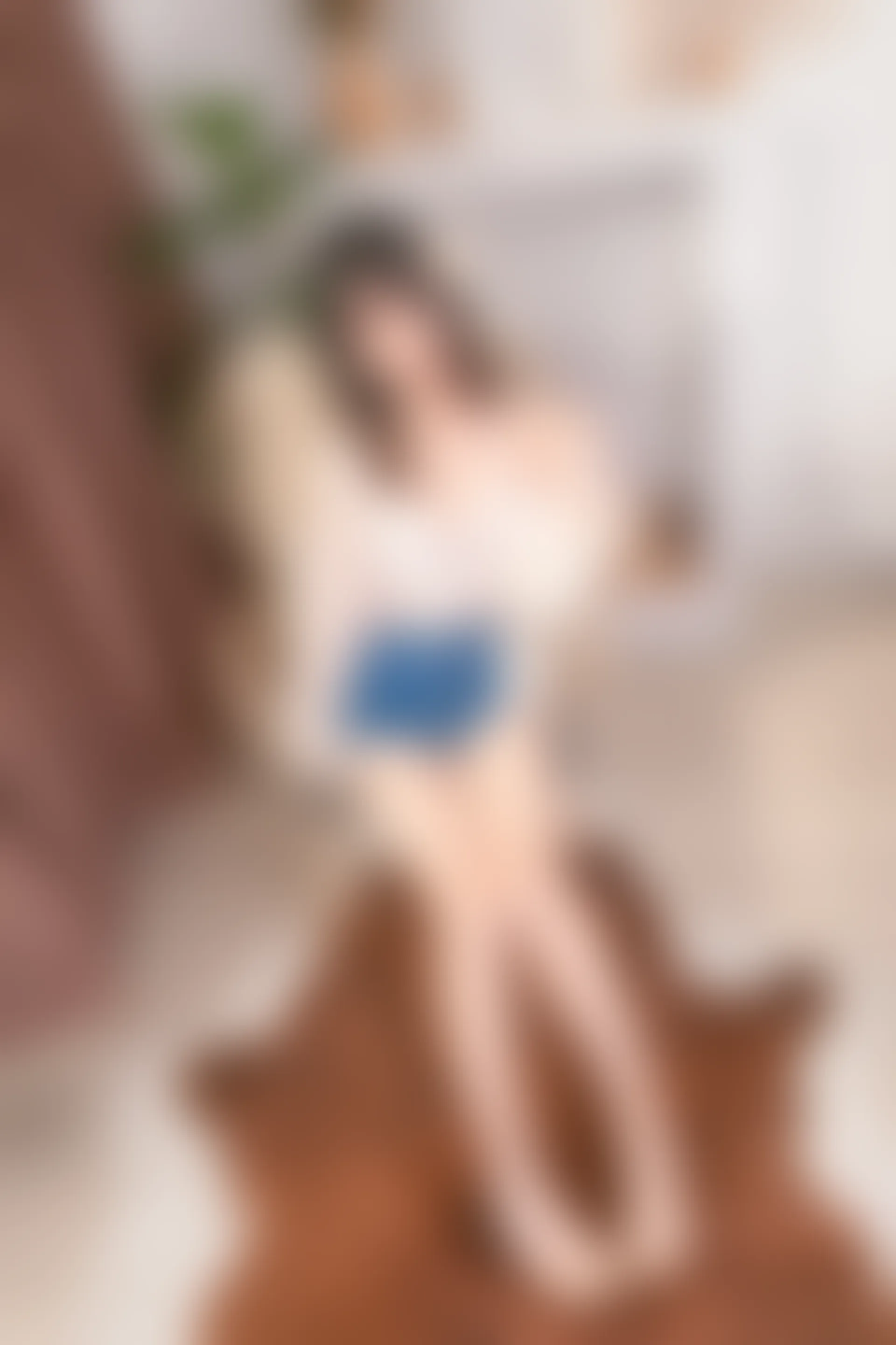 神楽坂真冬 第三季 序号31：牛仔裤女孩《牛仔狂热》 [150P2V-802MB]内衣, 双马尾, 白丝, 神楽坂真冬, 美腿, 美足, 肉丝