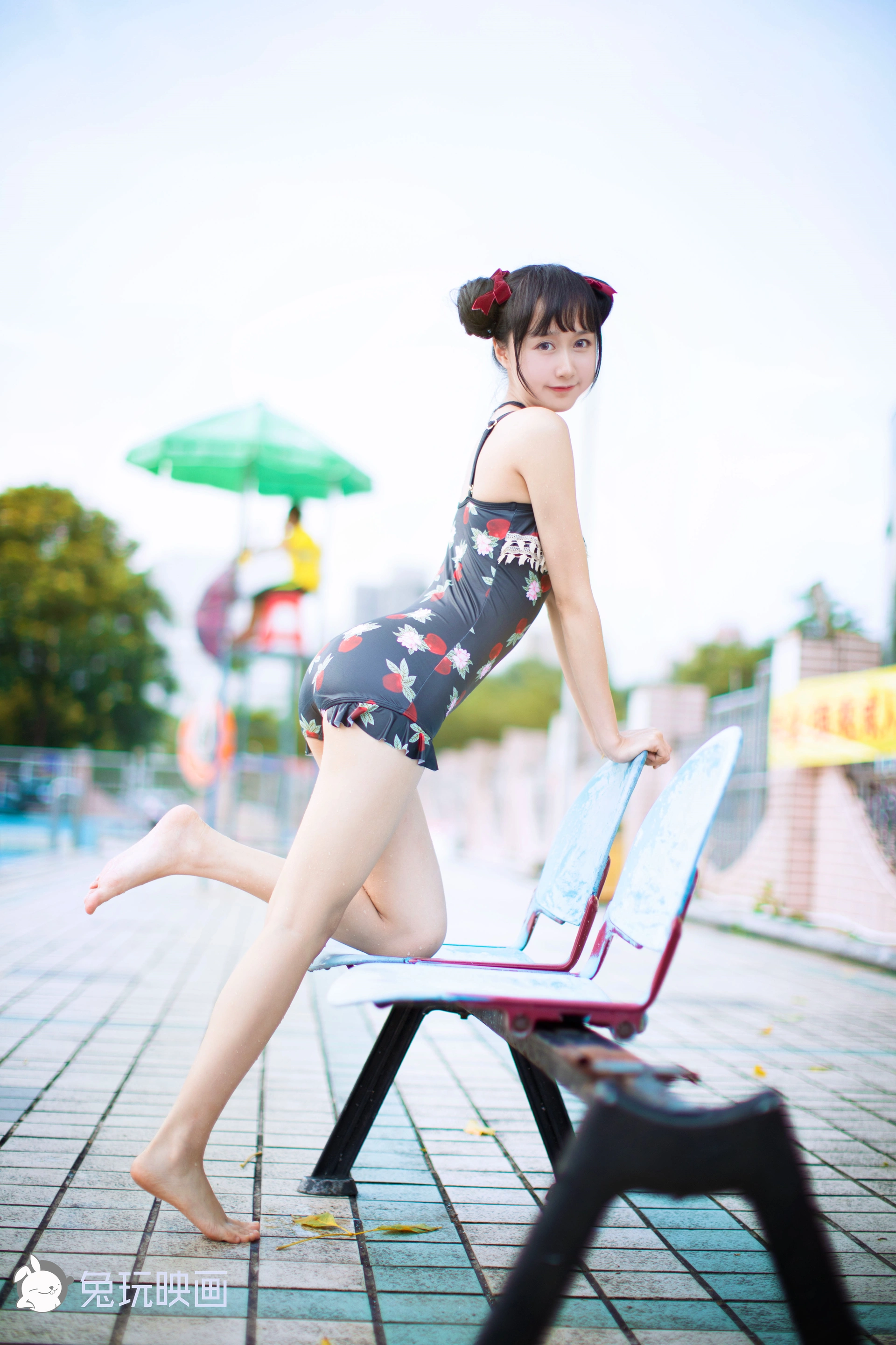 兔玩映画 夏日泳装 Vol.031 草莓冰 [40P-427MB]