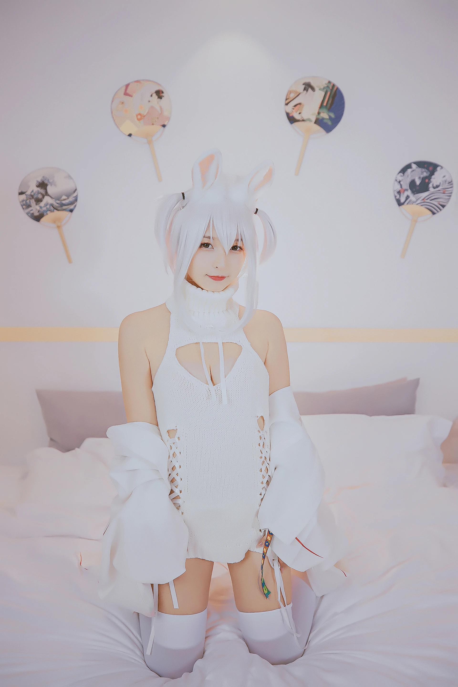 神楽坂真冬 第三季 序号4：《危険な耳》狼妹&兔娘 [150P4V-959MB]内衣, 白丝, 神楽坂真冬, 美腿, 美足, 露背毛衣, 黑丝