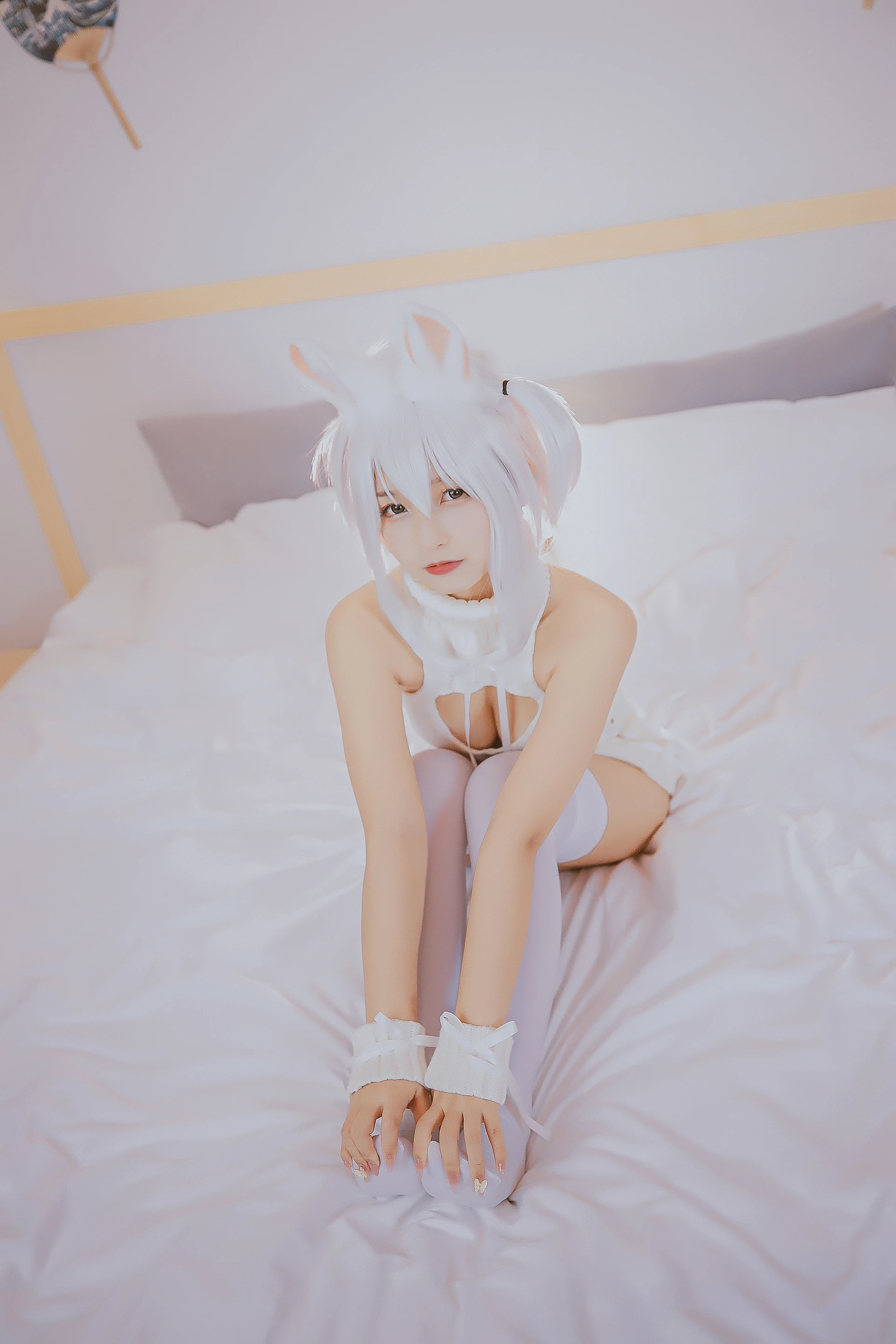 神楽坂真冬 第三季 序号4：《危険な耳》狼妹&兔娘 [150P4V-959MB]内衣, 白丝, 神楽坂真冬, 美腿, 美足, 露背毛衣, 黑丝