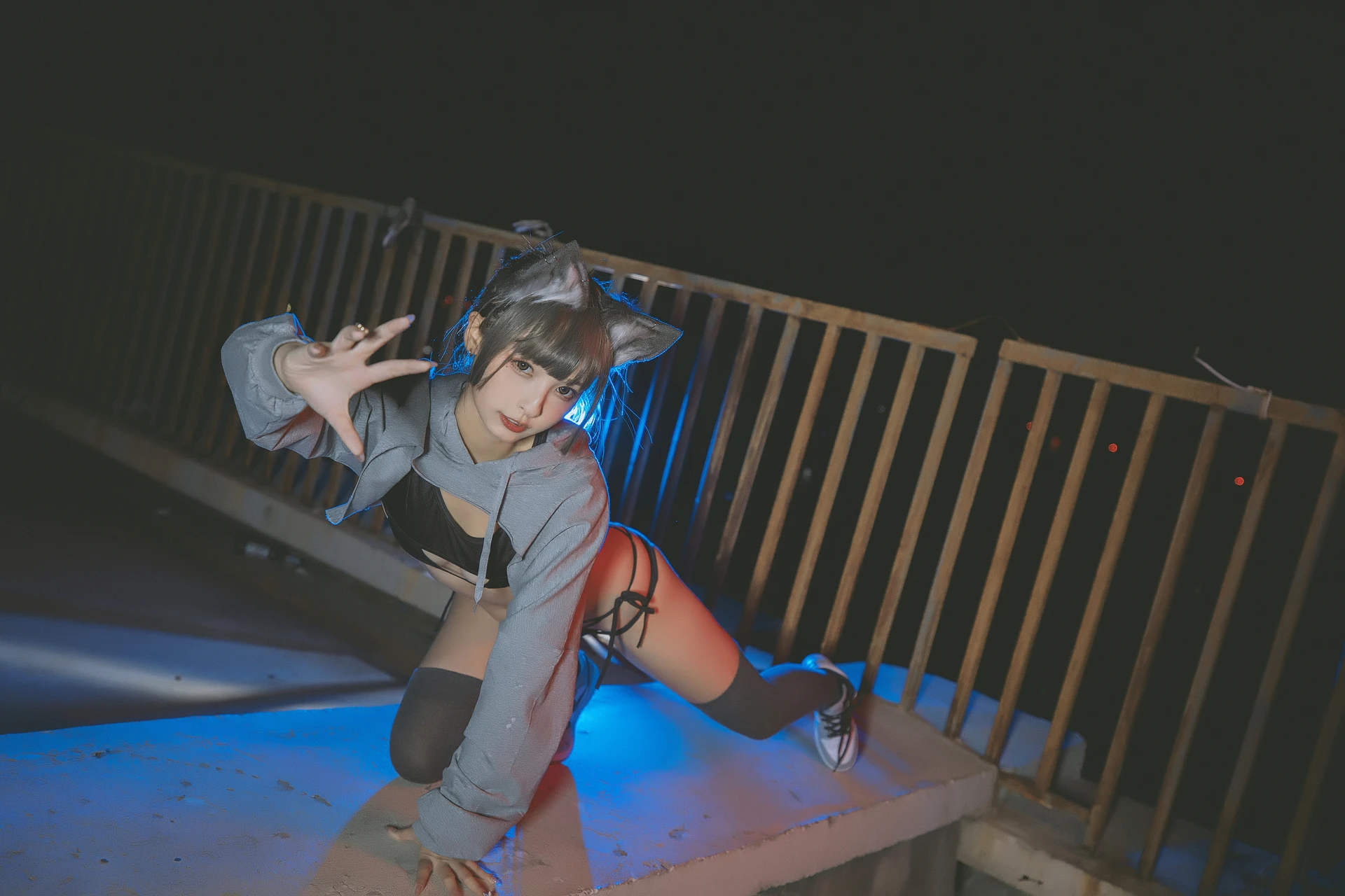 神楽坂真冬 第三季 序号4：《危険な耳》狼妹&兔娘 [150P4V-959MB]内衣, 白丝, 神楽坂真冬, 美腿, 美足, 露背毛衣, 黑丝