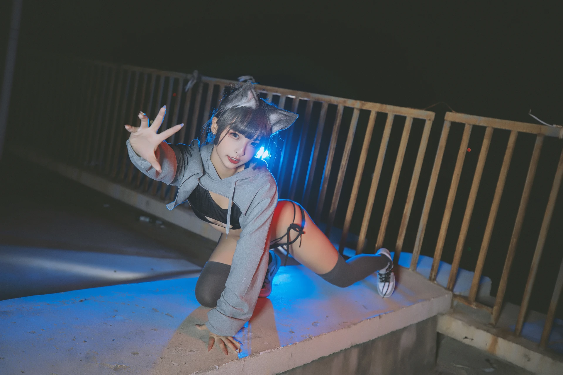 神楽坂真冬 第三季 序号4：《危険な耳》狼妹&兔娘 [150P4V-959MB]内衣, 白丝, 神楽坂真冬, 美腿, 美足, 露背毛衣, 黑丝