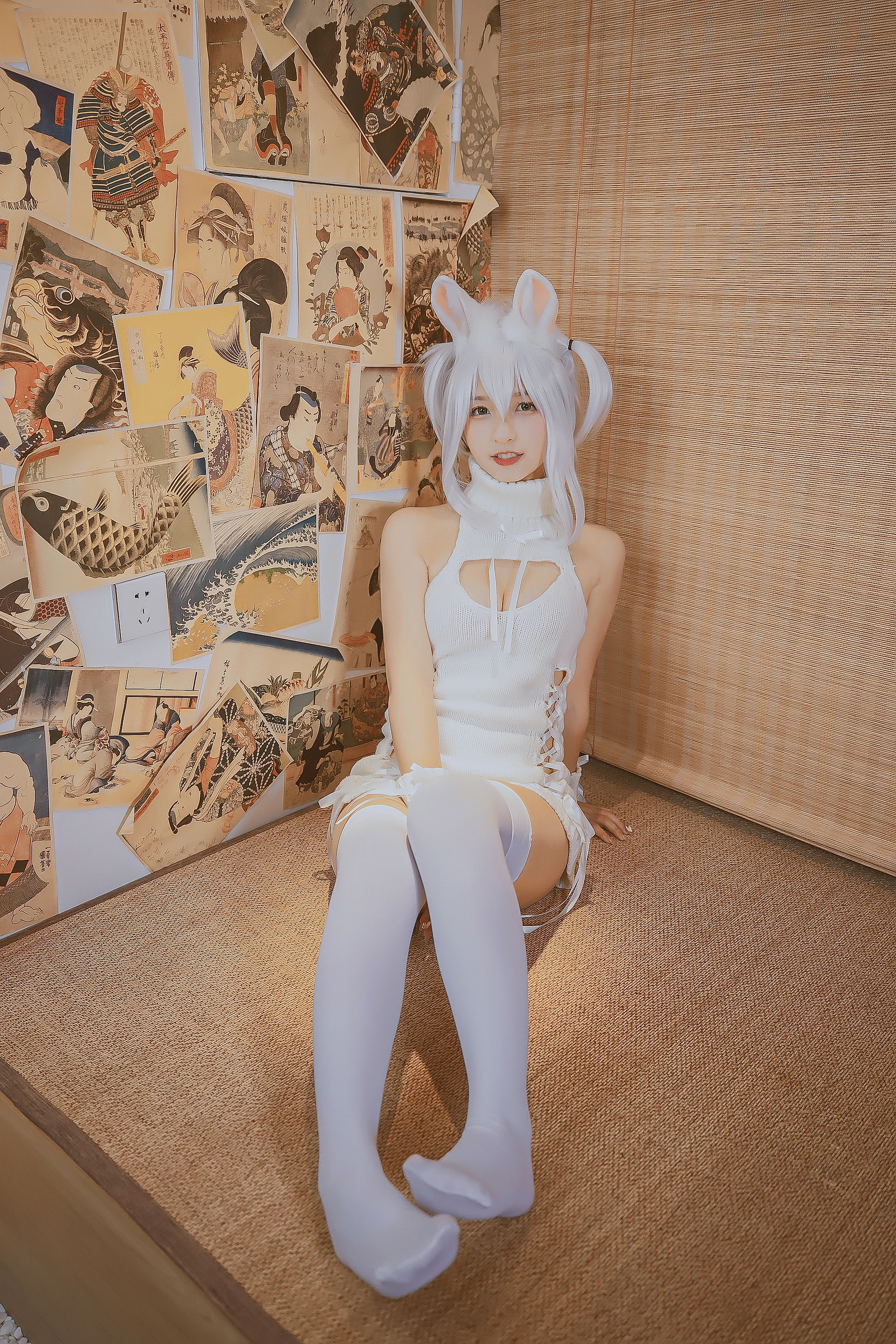 神楽坂真冬 第三季 序号4：《危険な耳》狼妹&兔娘 [150P4V-959MB]内衣, 白丝, 神楽坂真冬, 美腿, 美足, 露背毛衣, 黑丝