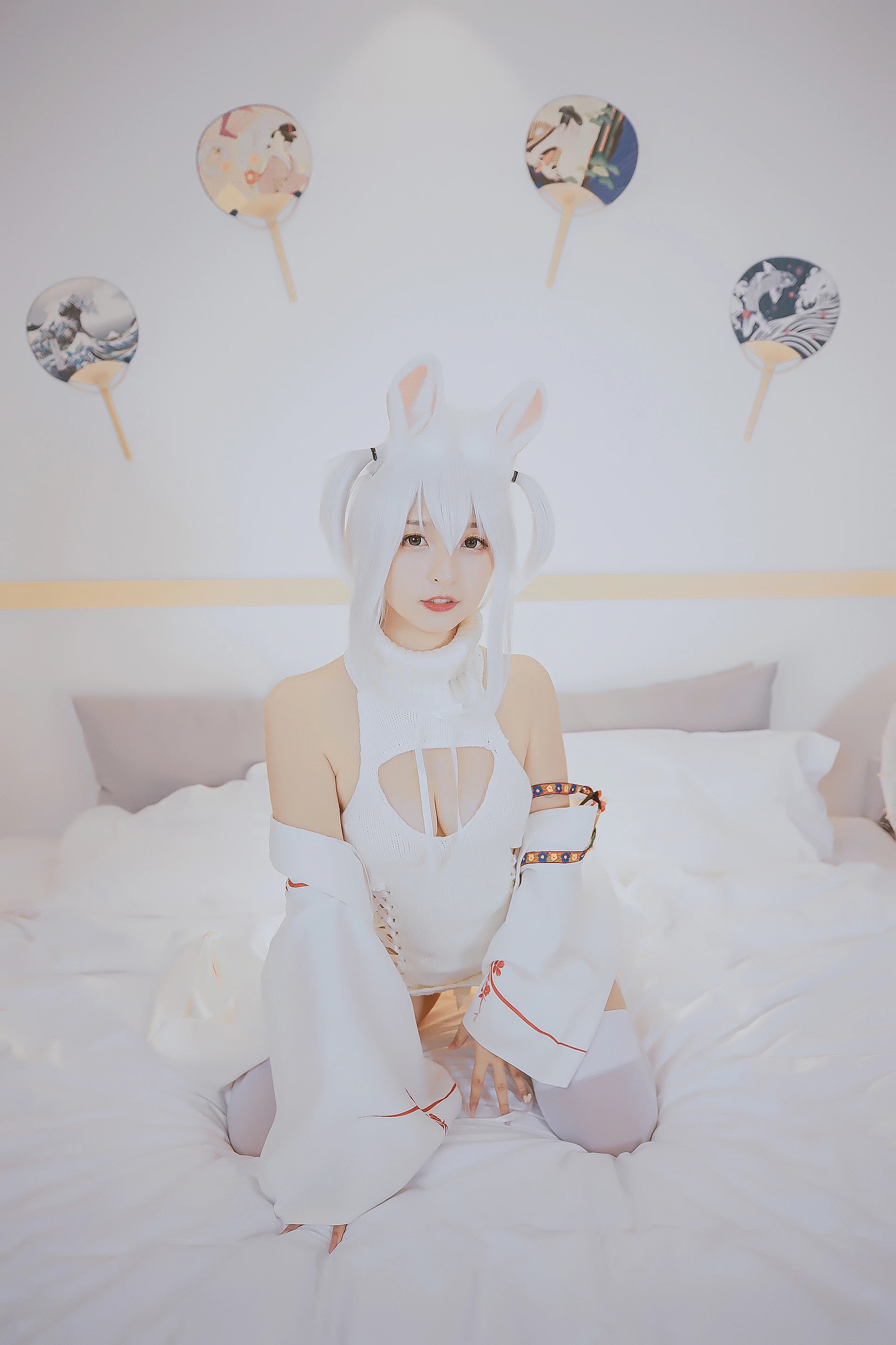 神楽坂真冬 第三季 序号4：《危険な耳》狼妹&兔娘 [150P4V-959MB]内衣, 白丝, 神楽坂真冬, 美腿, 美足, 露背毛衣, 黑丝