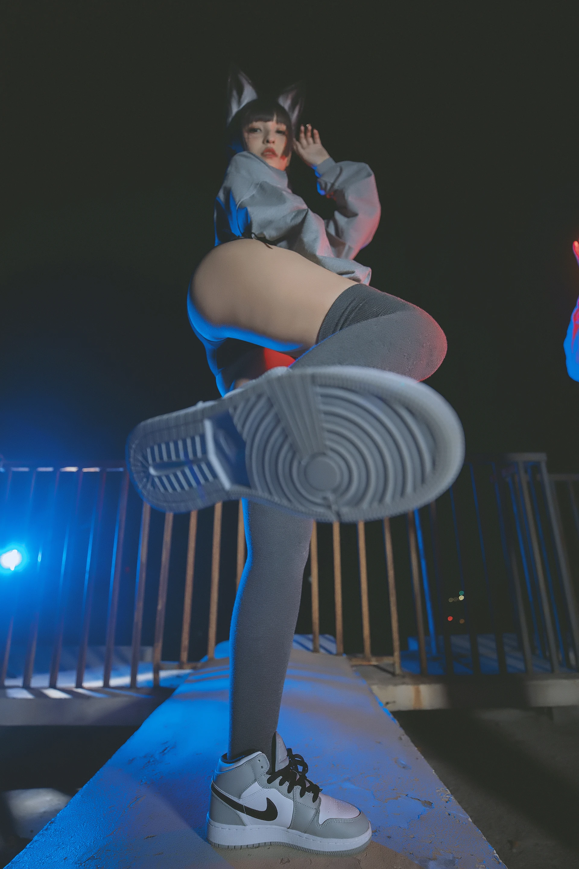 神楽坂真冬 第三季 序号4：《危険な耳》狼妹&兔娘 [150P4V-959MB]内衣, 白丝, 神楽坂真冬, 美腿, 美足, 露背毛衣, 黑丝