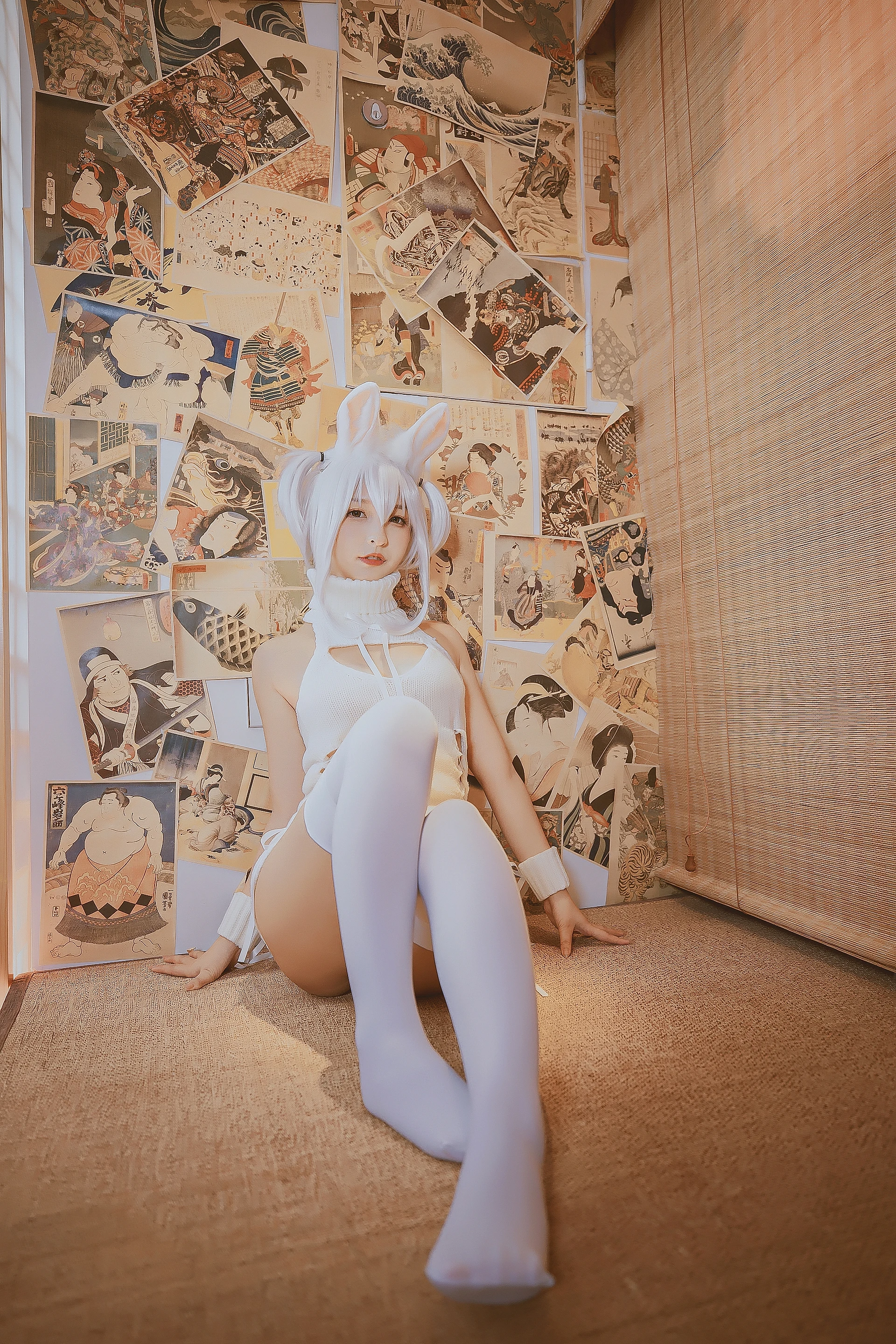 神楽坂真冬 第三季 序号4：《危険な耳》狼妹&兔娘 [150P4V-959MB]内衣, 白丝, 神楽坂真冬, 美腿, 美足, 露背毛衣, 黑丝