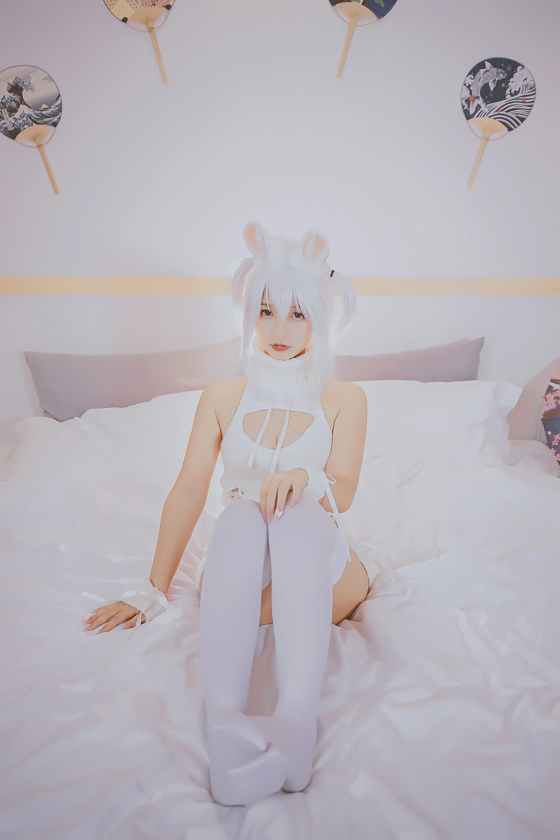 神楽坂真冬 第三季 序号4：《危険な耳》狼妹&兔娘 [150P4V-959MB]内衣, 白丝, 神楽坂真冬, 美腿, 美足, 露背毛衣, 黑丝