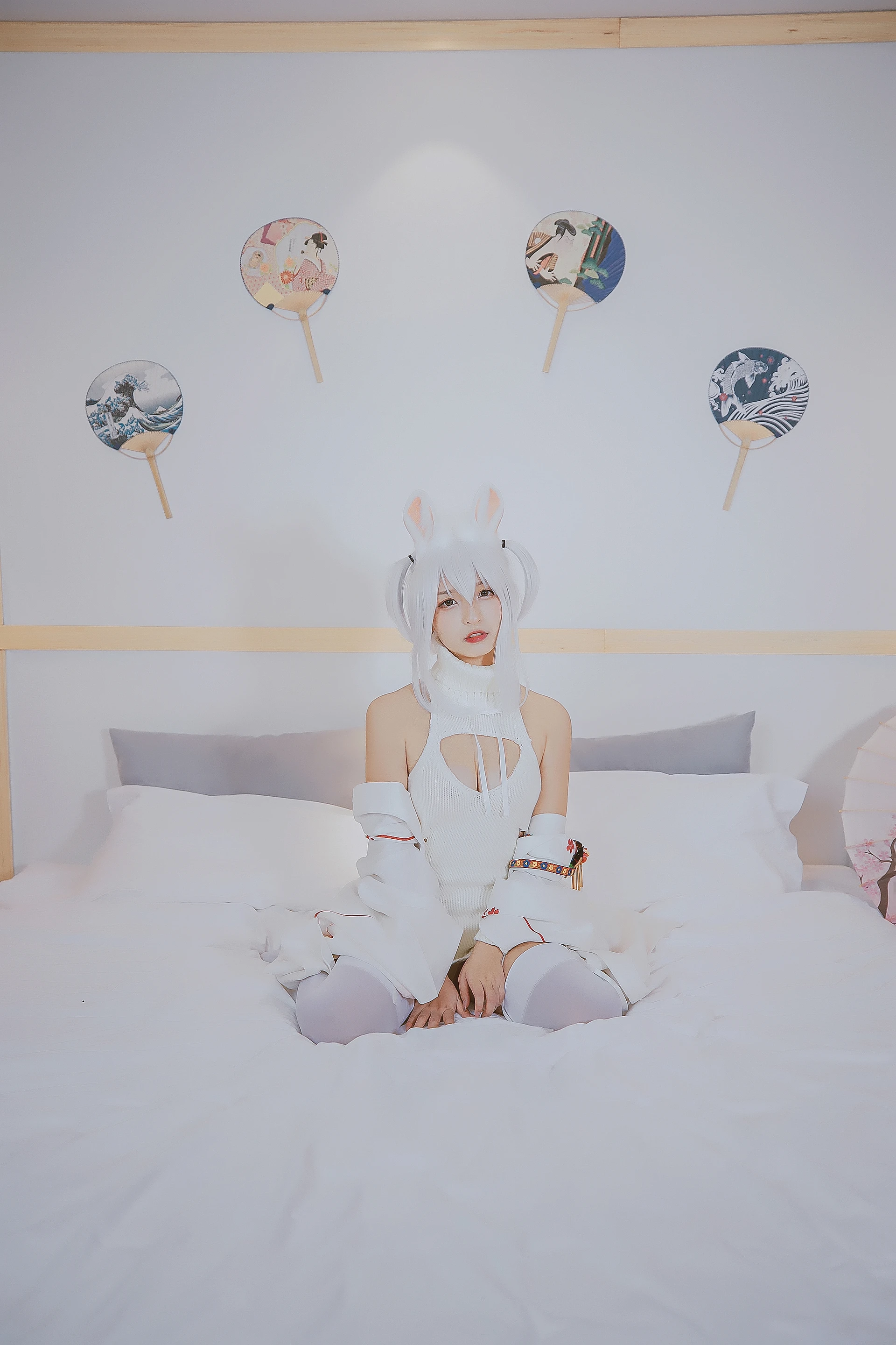 神楽坂真冬 第三季 序号4：《危険な耳》狼妹&兔娘 [150P4V-959MB]内衣, 白丝, 神楽坂真冬, 美腿, 美足, 露背毛衣, 黑丝