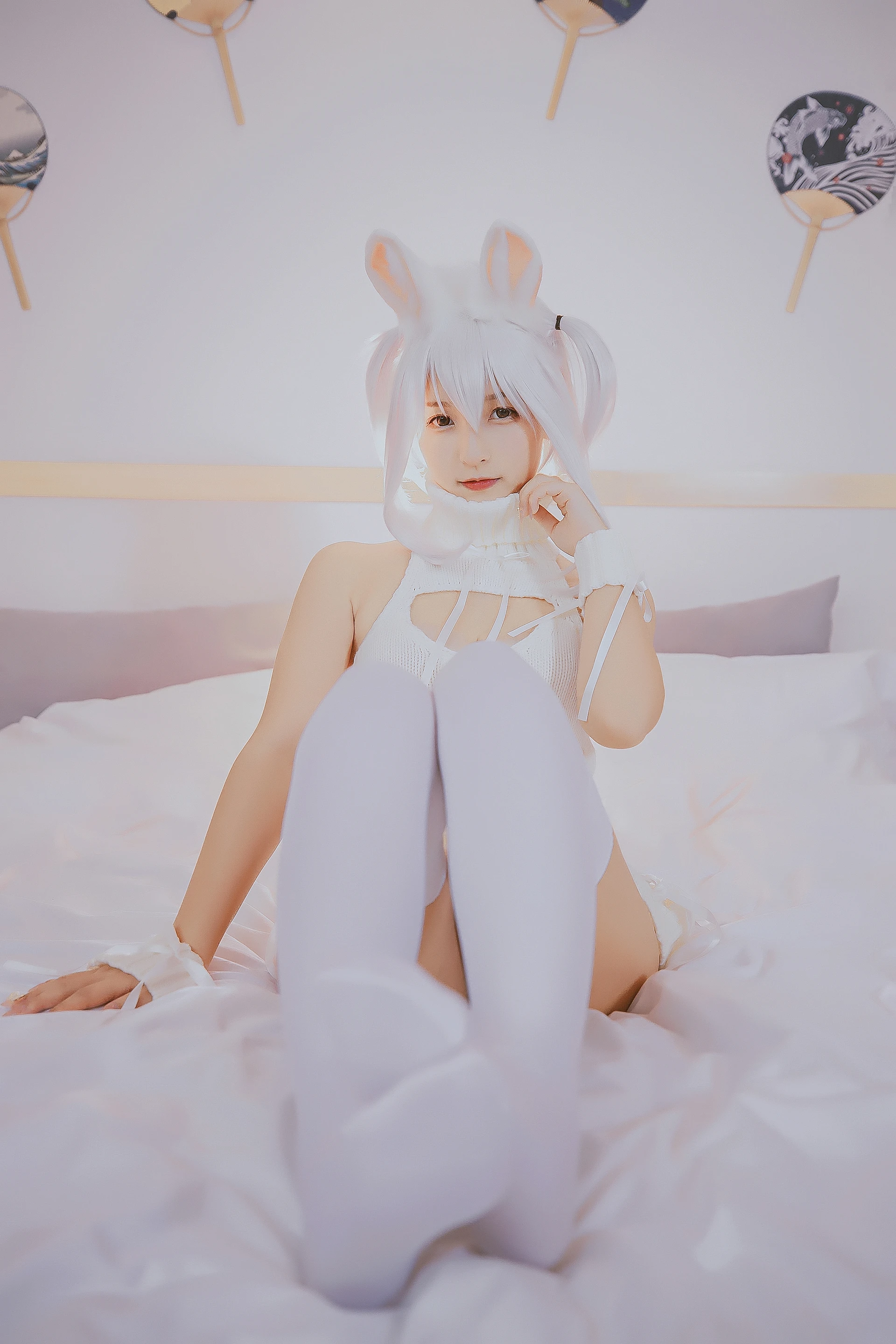 神楽坂真冬 第三季 序号4：《危険な耳》狼妹&兔娘 [150P4V-959MB]内衣, 白丝, 神楽坂真冬, 美腿, 美足, 露背毛衣, 黑丝