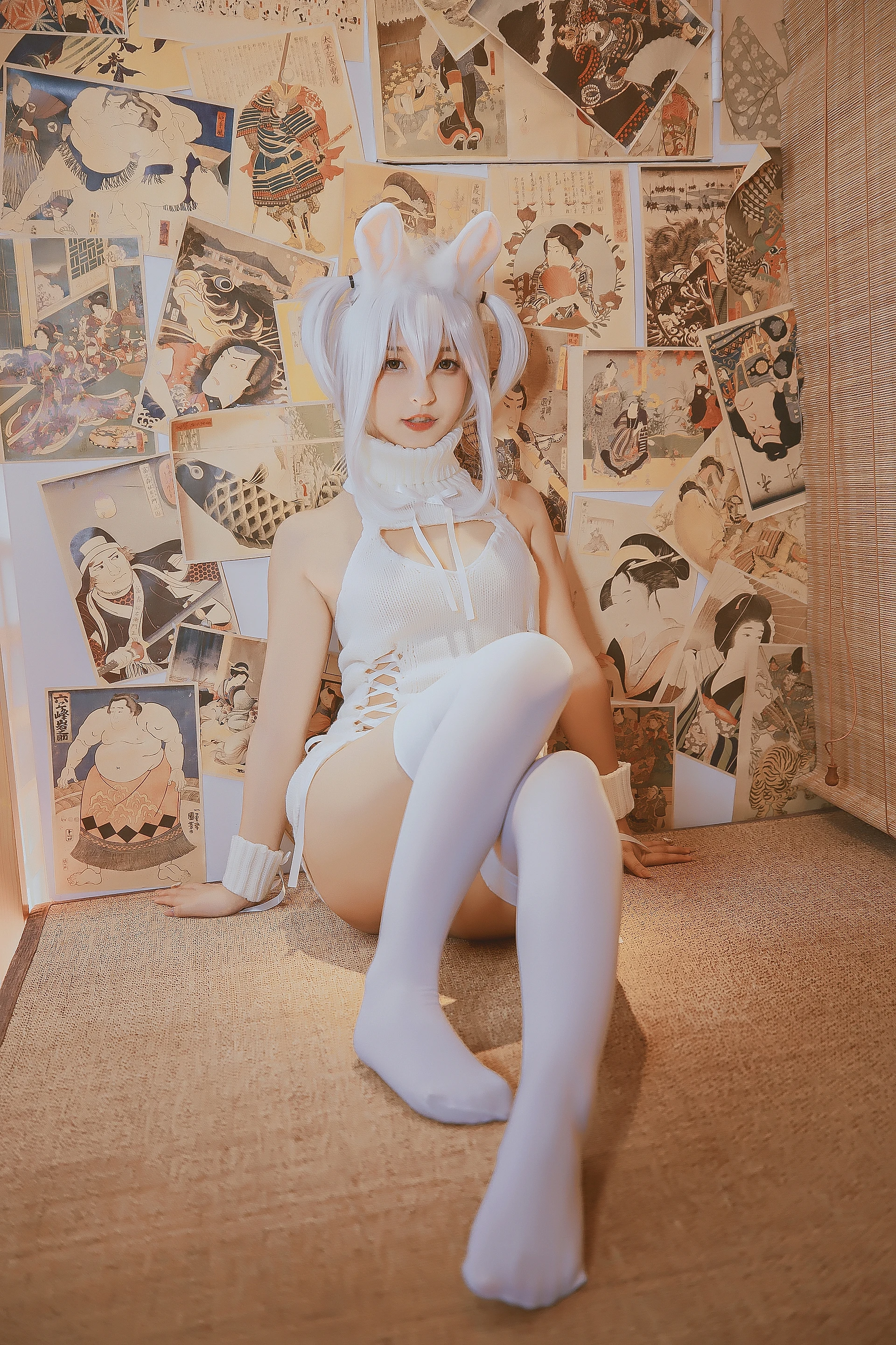 神楽坂真冬 第三季 序号4：《危険な耳》狼妹&兔娘 [150P4V-959MB]内衣, 白丝, 神楽坂真冬, 美腿, 美足, 露背毛衣, 黑丝