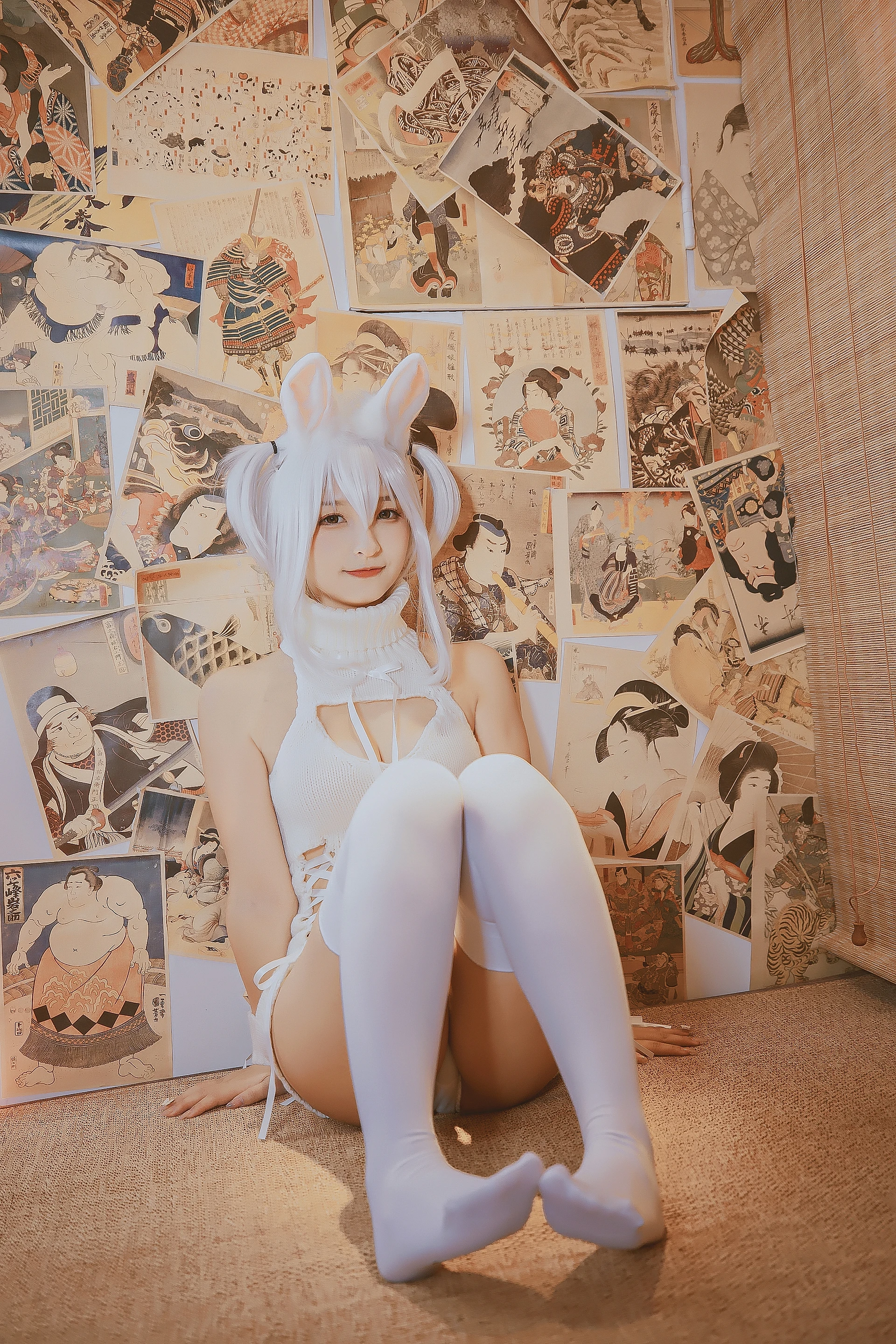 神楽坂真冬 第三季 序号4：《危険な耳》狼妹&兔娘 [150P4V-959MB]内衣, 白丝, 神楽坂真冬, 美腿, 美足, 露背毛衣, 黑丝