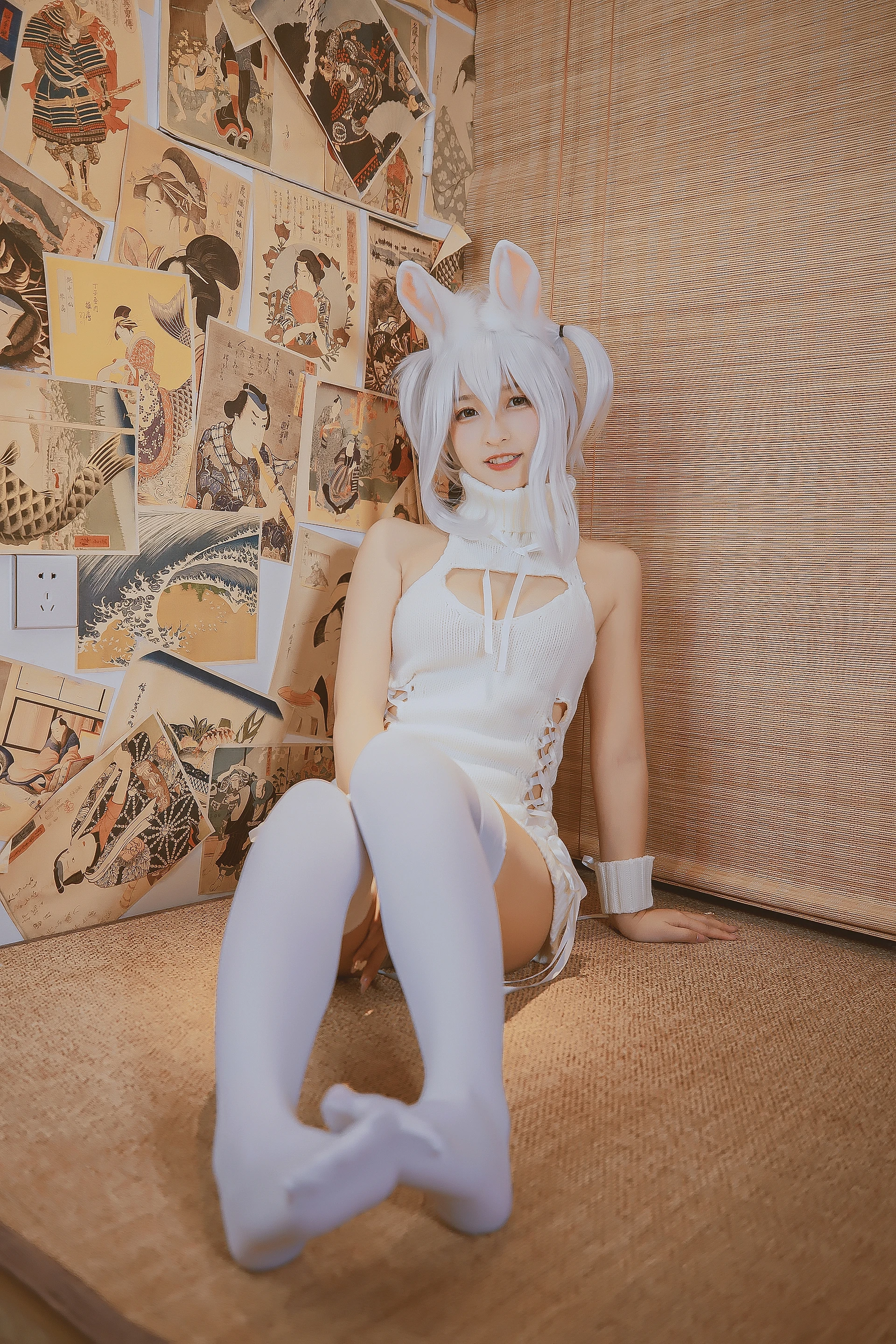 神楽坂真冬 第三季 序号4：《危険な耳》狼妹&兔娘 [150P4V-959MB]内衣, 白丝, 神楽坂真冬, 美腿, 美足, 露背毛衣, 黑丝