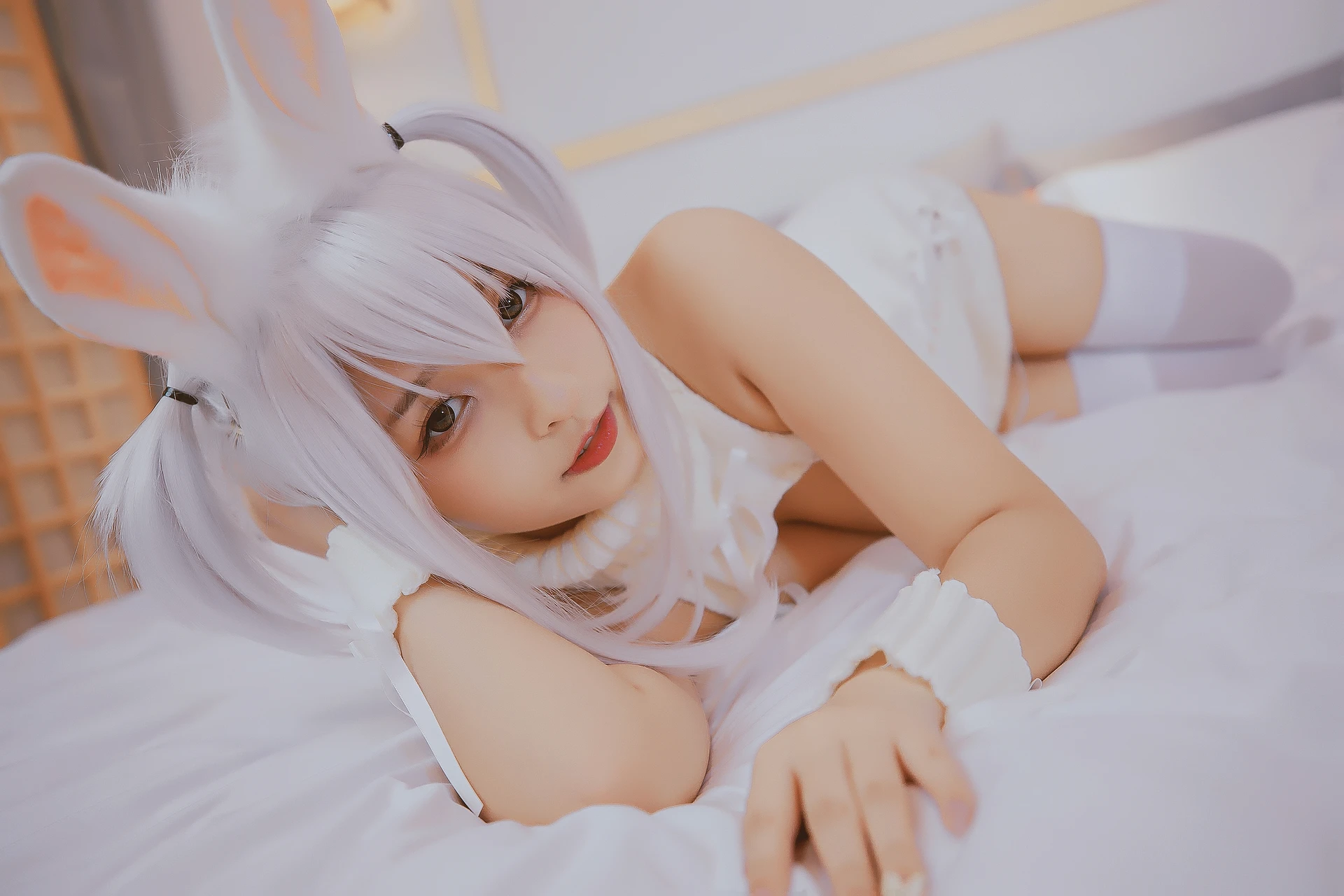 神楽坂真冬 第三季 序号4：《危険な耳》狼妹&兔娘 [150P4V-959MB]内衣, 白丝, 神楽坂真冬, 美腿, 美足, 露背毛衣, 黑丝