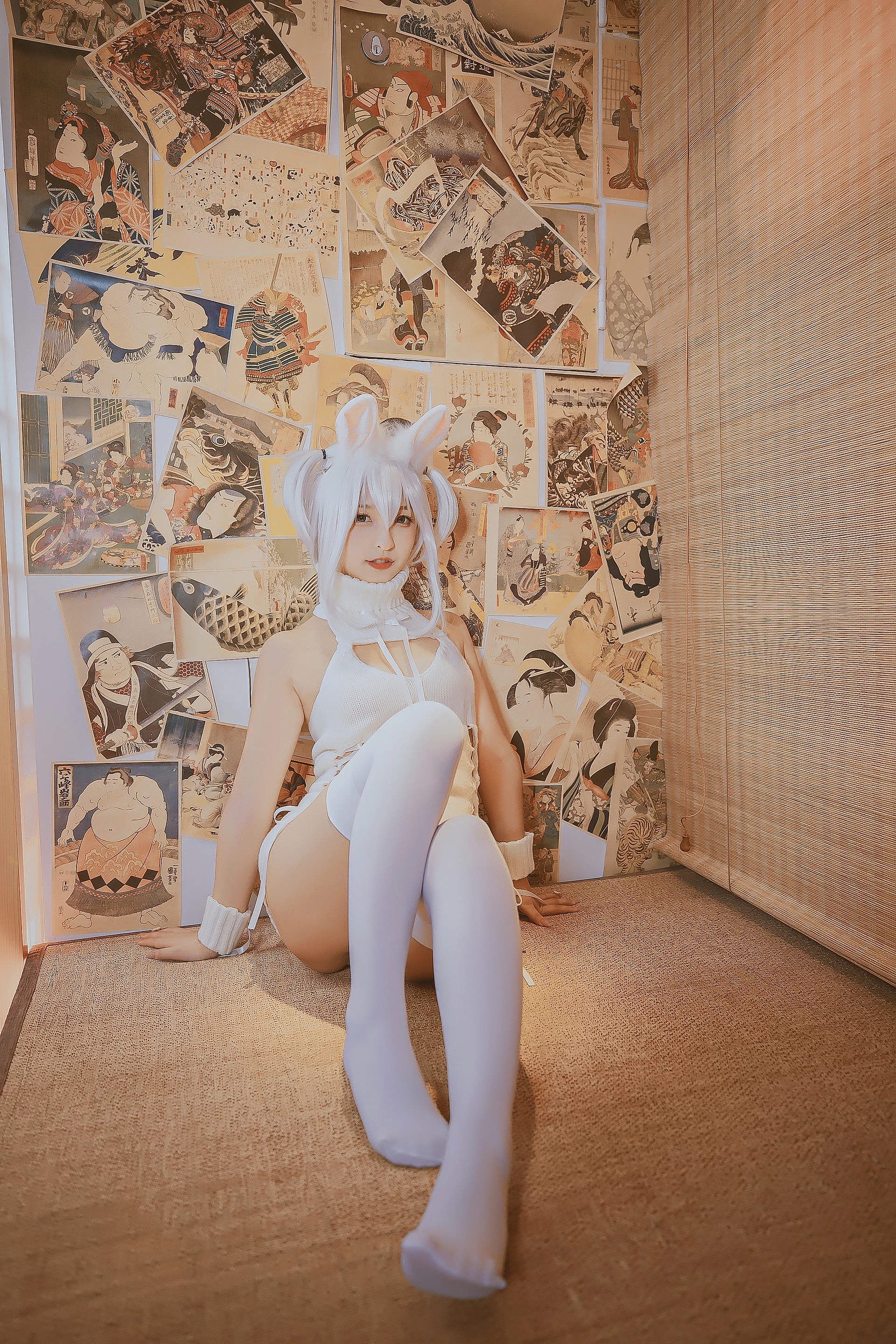 神楽坂真冬 第三季 序号4：《危険な耳》狼妹&兔娘 [150P4V-959MB]内衣, 白丝, 神楽坂真冬, 美腿, 美足, 露背毛衣, 黑丝