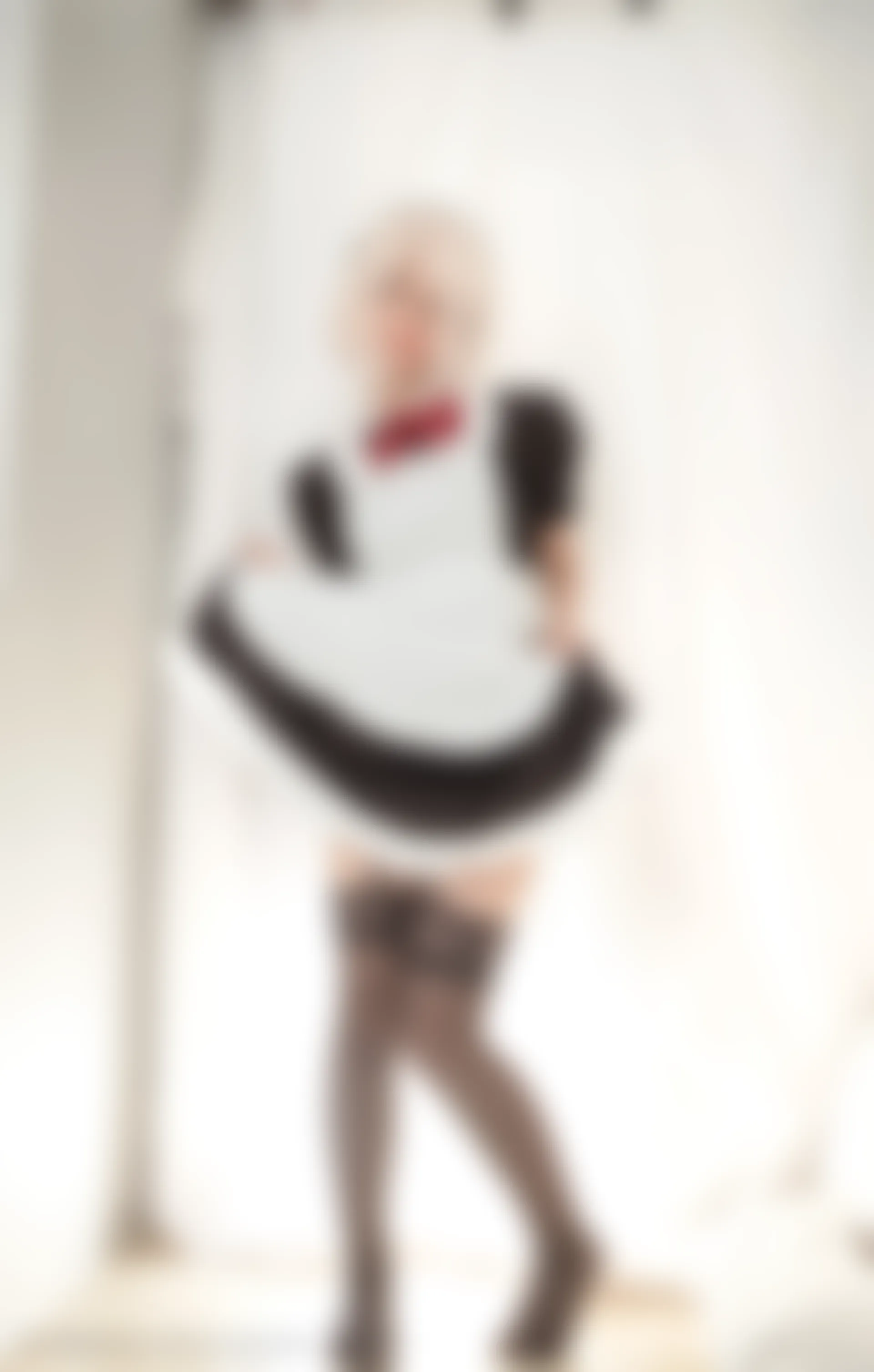 轻兰映画 Grand.019 黑丝女仆 [63P1V-777.5MB]女仆, 美腿, 美足, 轻兰映画, 黑丝