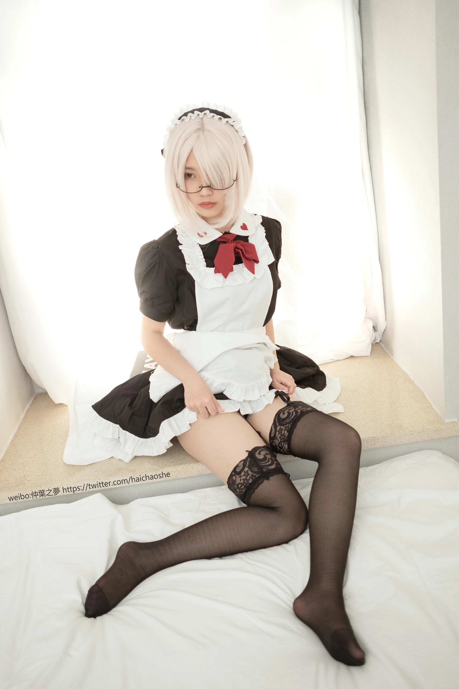 轻兰映画 Grand.019 黑丝女仆 [63P1V-777.5MB]女仆, 美腿, 美足, 轻兰映画, 黑丝