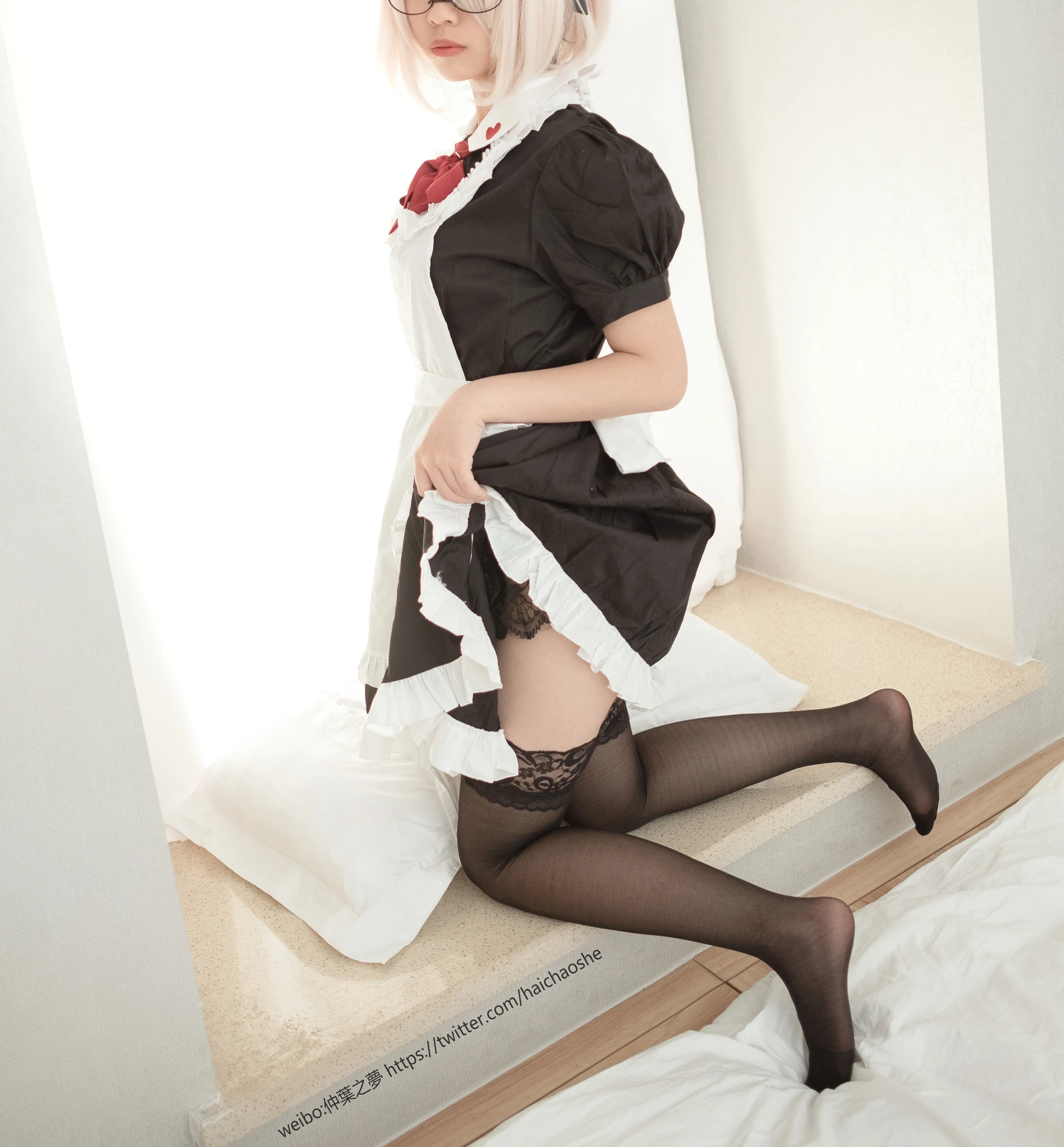 轻兰映画 Grand.019 黑丝女仆 [63P1V-777.5MB]女仆, 美腿, 美足, 轻兰映画, 黑丝