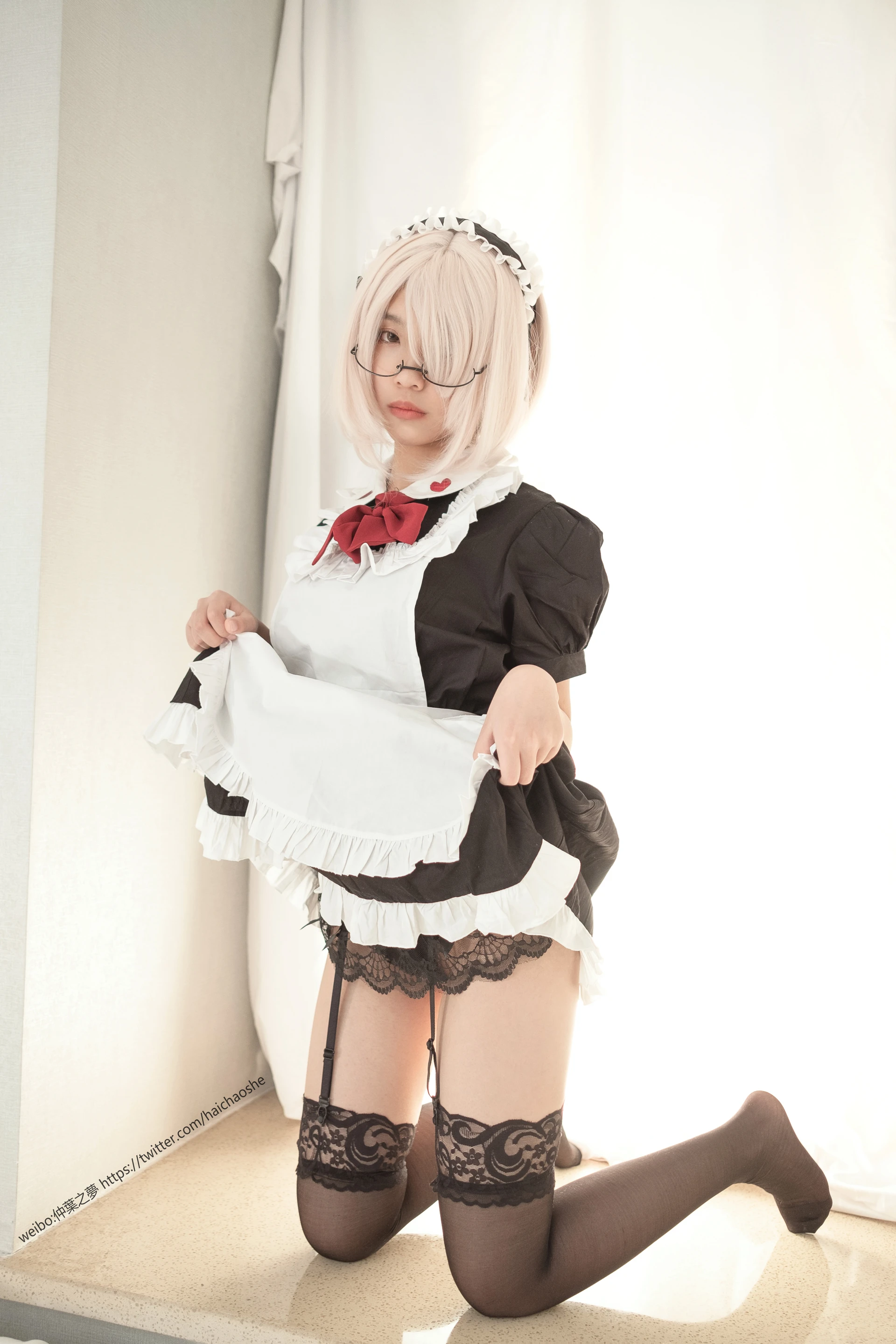 轻兰映画 Grand.019 黑丝女仆 [63P1V-777.5MB]女仆, 美腿, 美足, 轻兰映画, 黑丝