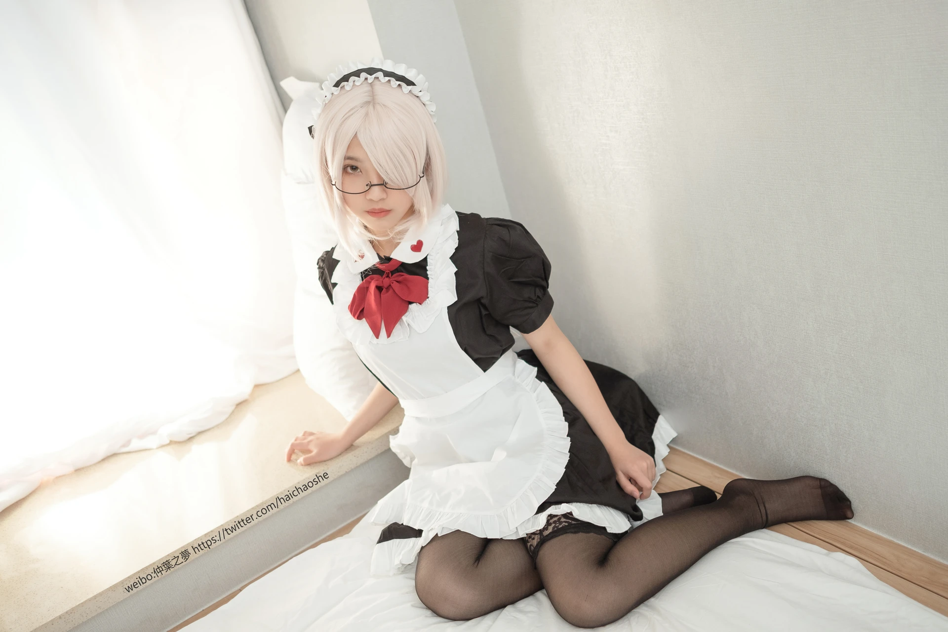 轻兰映画 Grand.019 黑丝女仆 [63P1V-777.5MB]女仆, 美腿, 美足, 轻兰映画, 黑丝