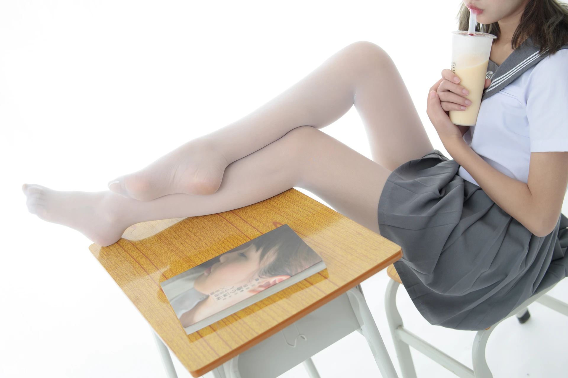 JKFUN-039 白丝网鞋合辑 2-1 芝士 [56P1V-1.94G]JKFUN, 可爱, 森萝财团, 白丝, 美腿, 芝士