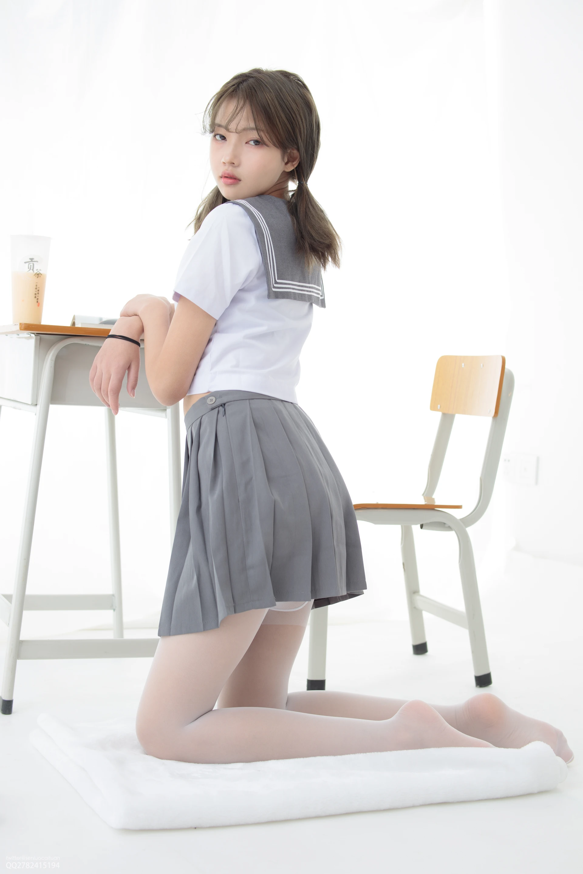JKFUN-039 白丝网鞋合辑 2-1 芝士 [56P1V-1.94G]JKFUN, 可爱, 森萝财团, 白丝, 美腿, 芝士